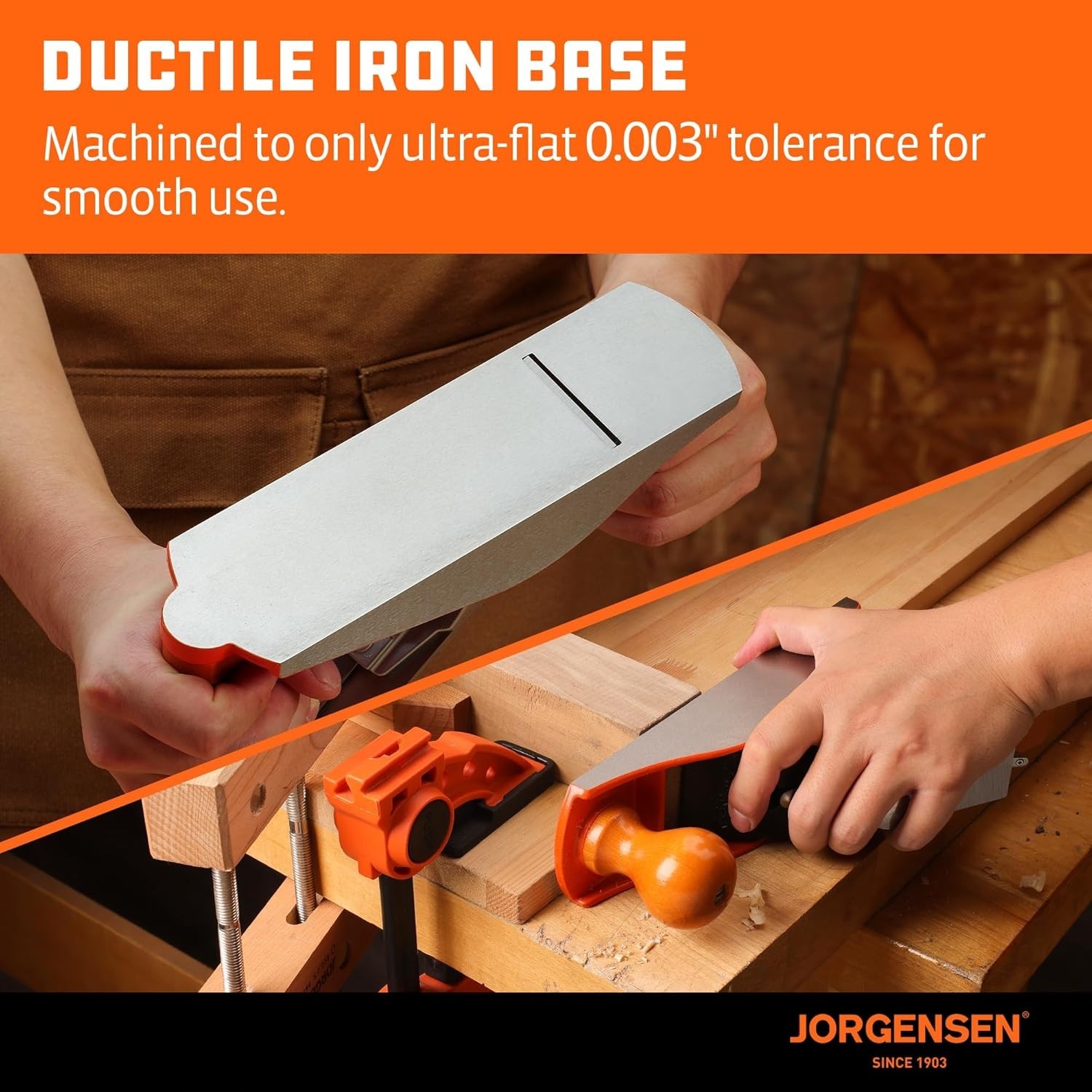 Durable 10-Inch Wood Plane with Professional Blade – Ideal for Woodworking