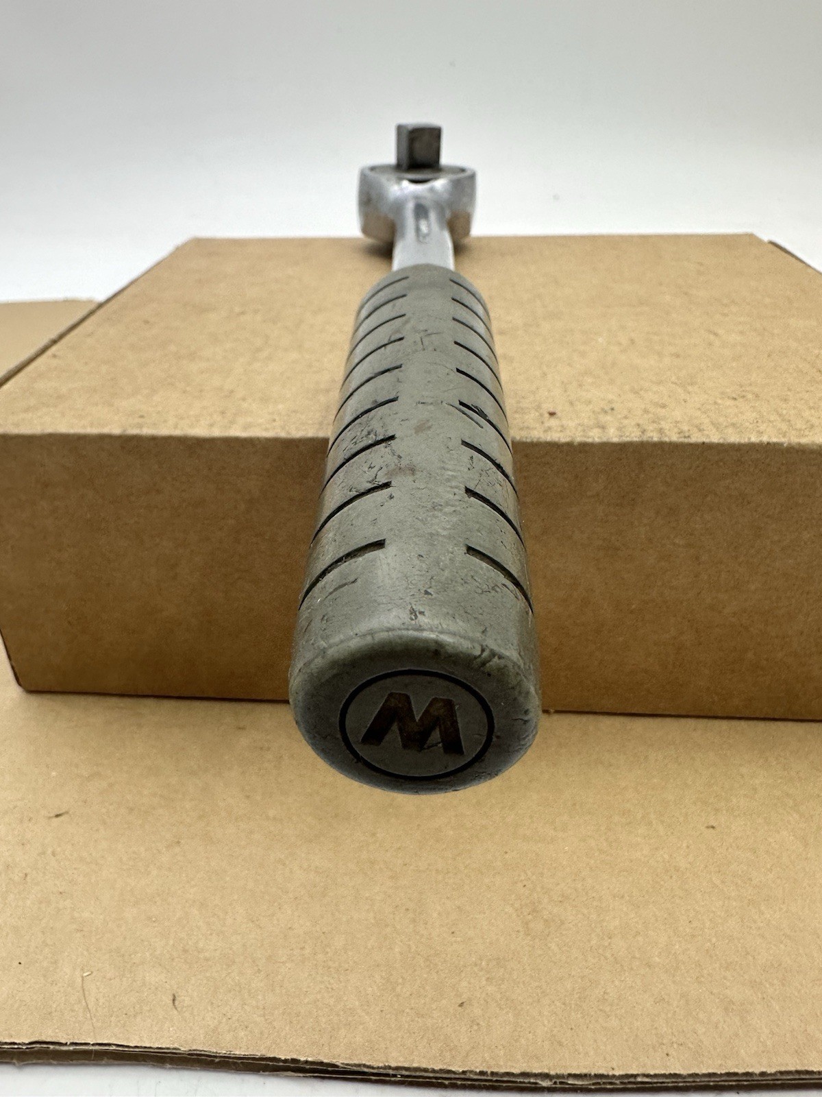 Vtg Wright Tools N500 4500 – 1/2″ Drive Reversible Ratchet Wrench USA Tool 11″