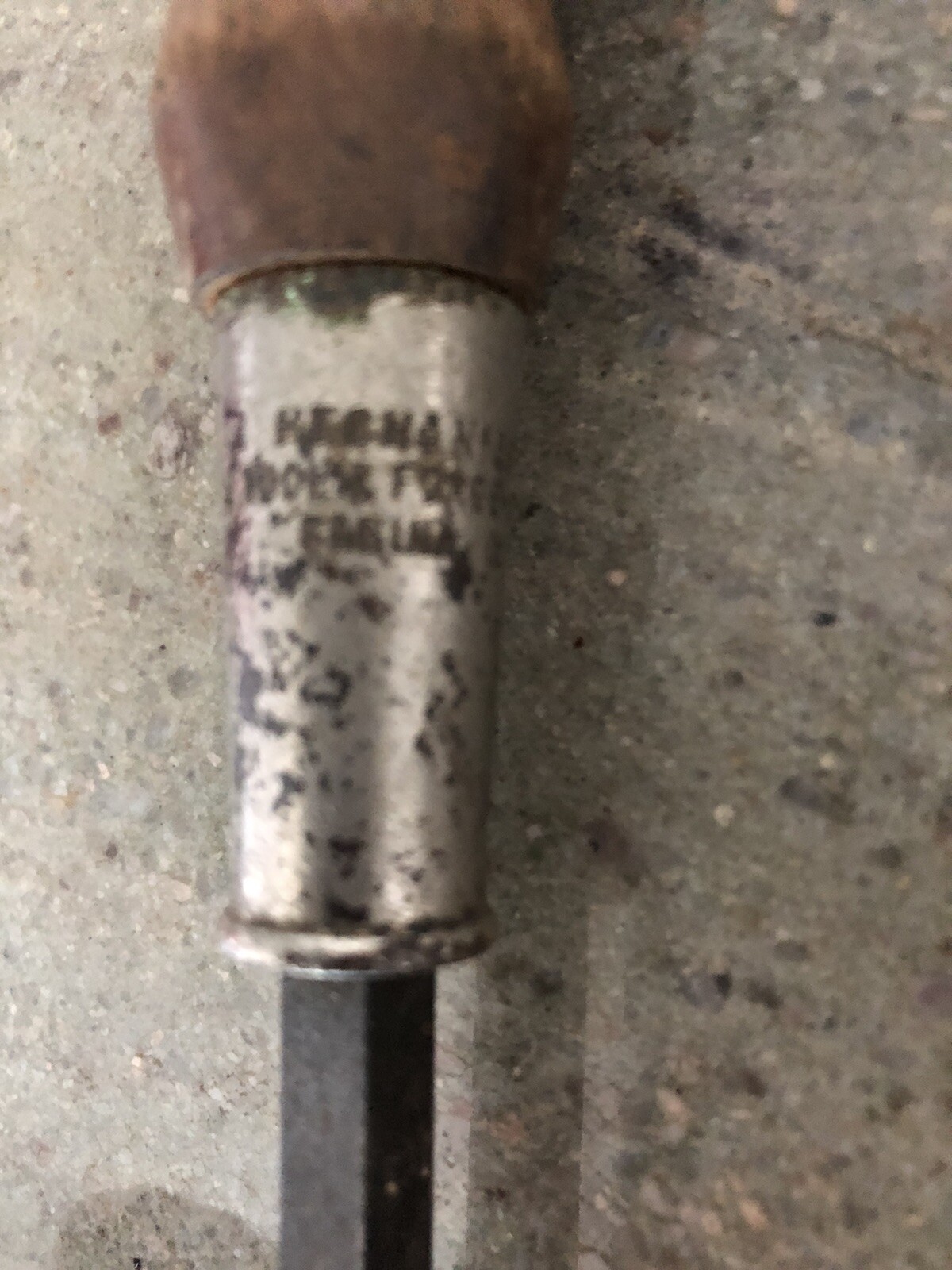 Vintage Mechan Screwdriver Screw Driver 100% forged 14.5″ long