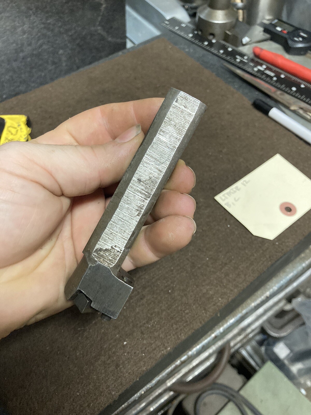 VALENITE 3/4” LTMIR-12 INDEXABLE Threading / Grooving Metal Lathe Tool Holder B