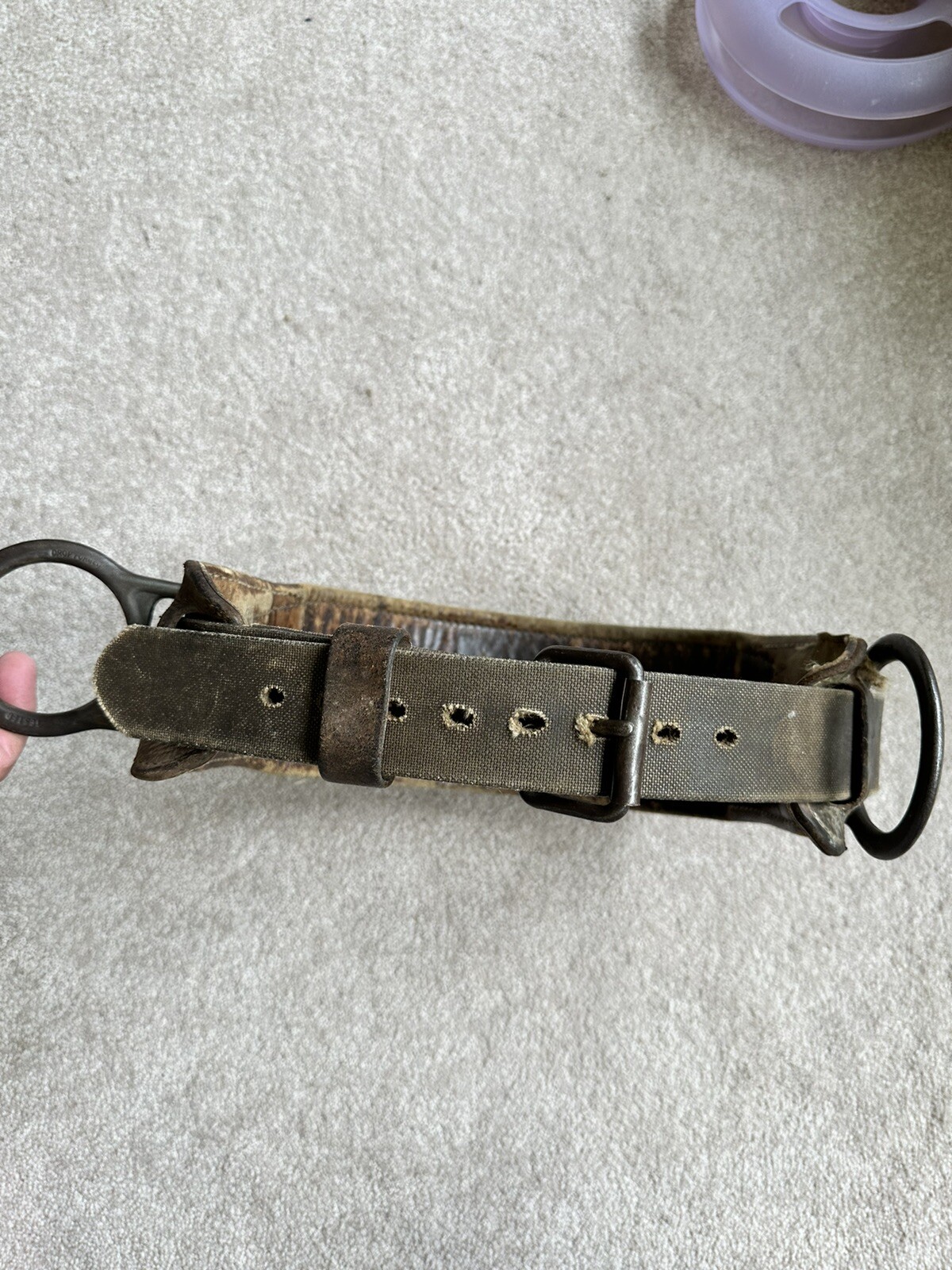 Vintage R.H. Buhrke Bell System Linesman Tool Belt 1969 size 20