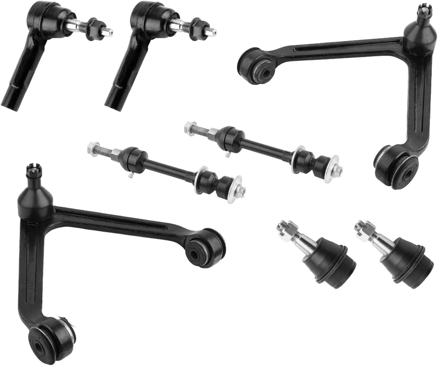 10PCS Front Upper Control Arm with Ball Joint Suspension kit fit for 2002 2003