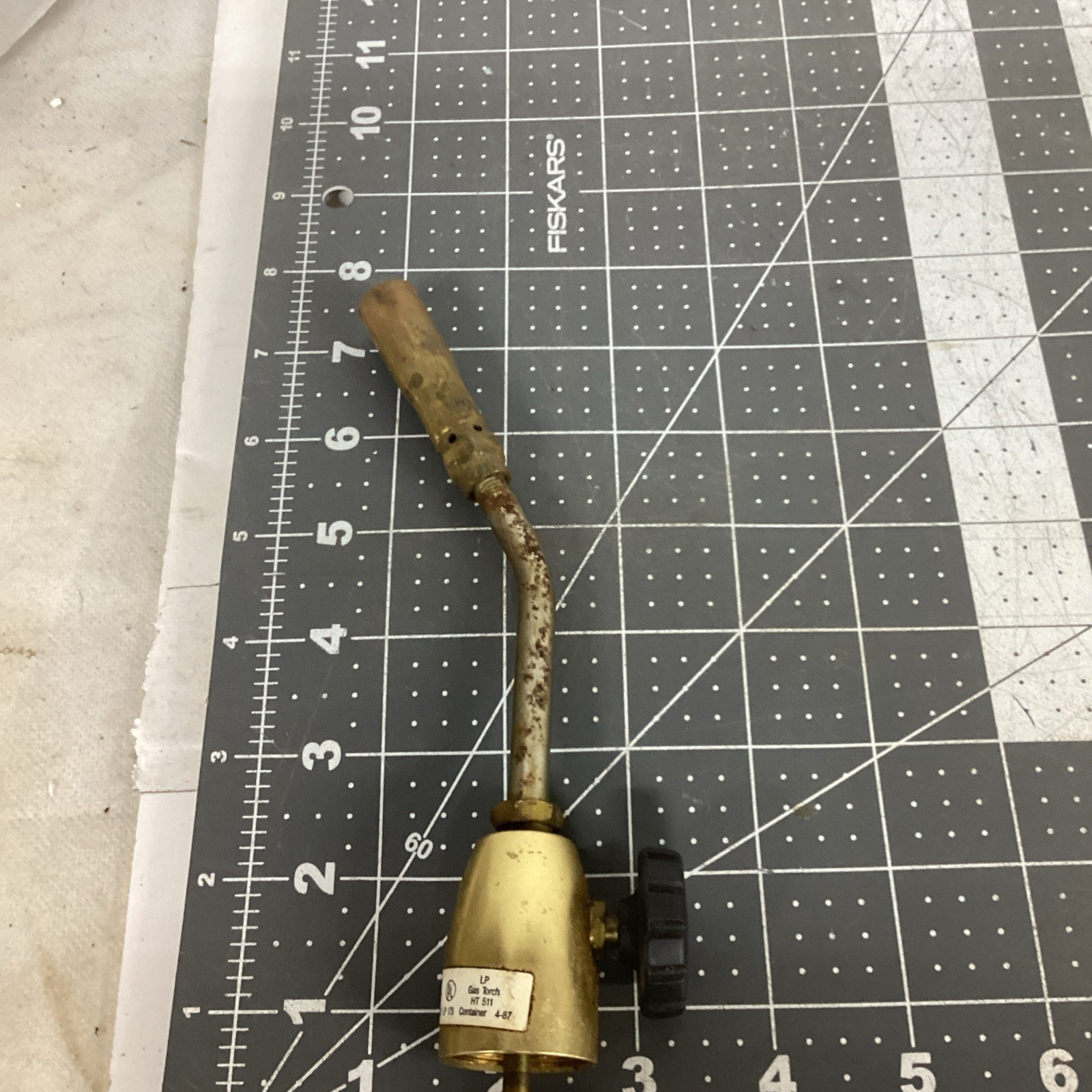 Vintage Turner Brass Torch Tip 386M-ht-511 Gas Torch
