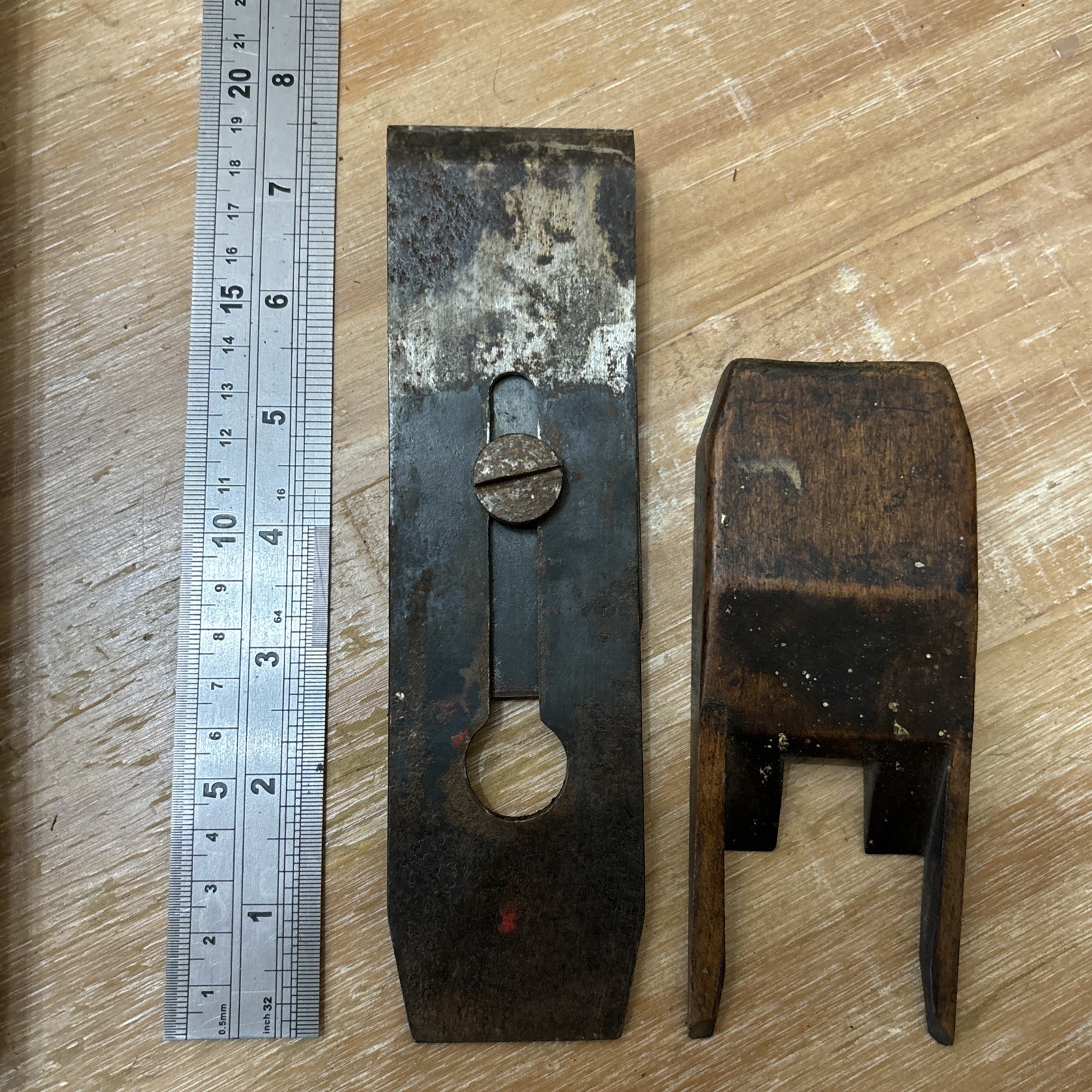 Antique 14” Razee Jack Plane -J.Frost Norwich/Hibernia Iron + 16.5” no markings
