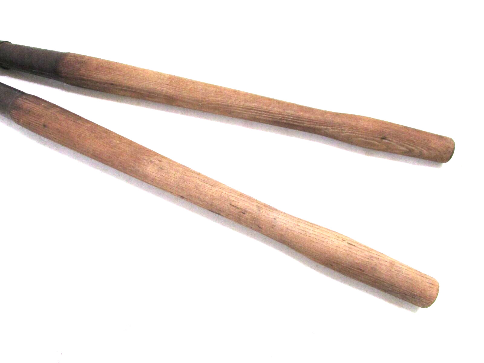 VINTAGE CLYDE CUTLERY CO. 1850 TREE PRUNERS / LOPPERS WITH OAK HANDLES