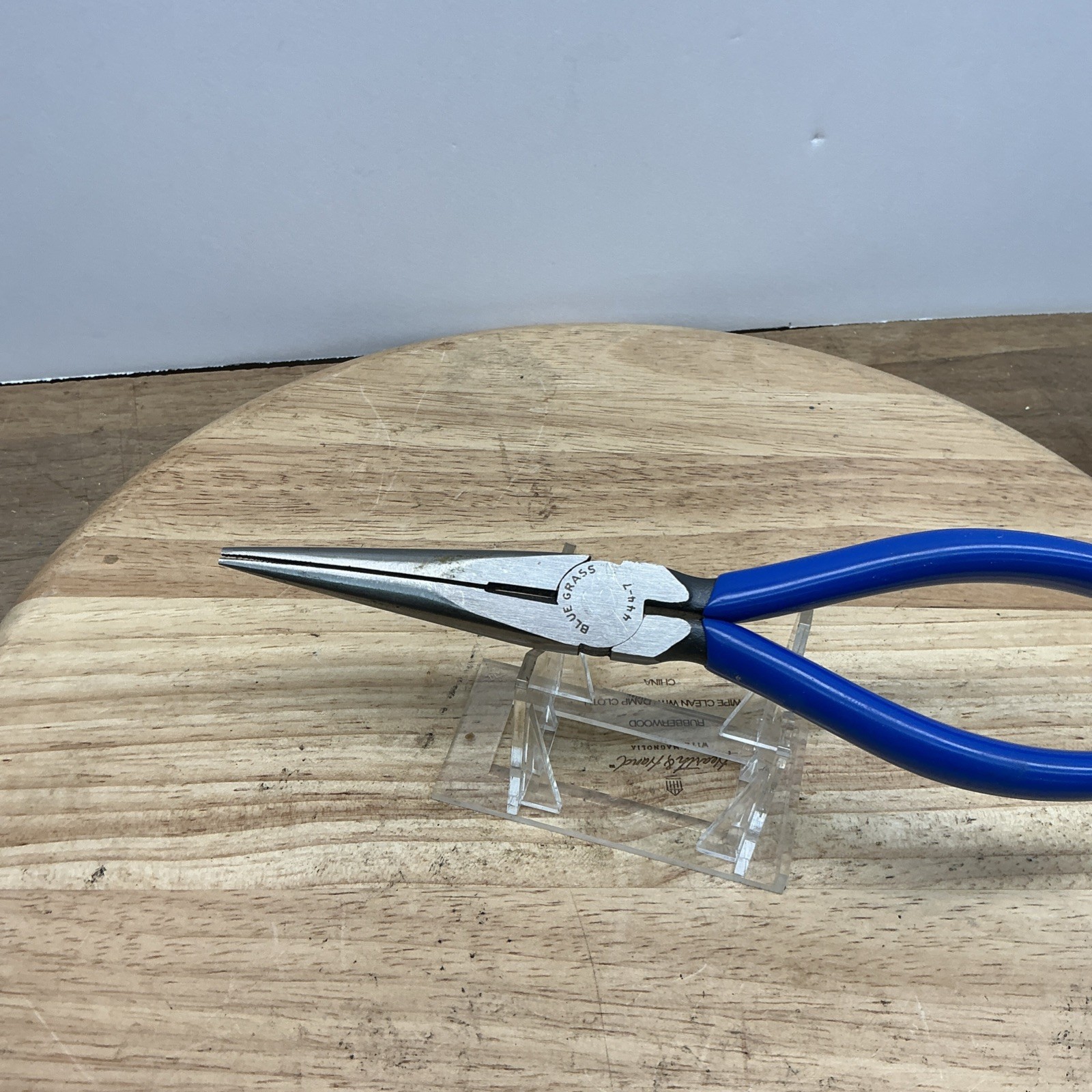 Vintage Blue Grass Belknap Needle Nose Pliers NO. 444-7 Made in the USA(A)