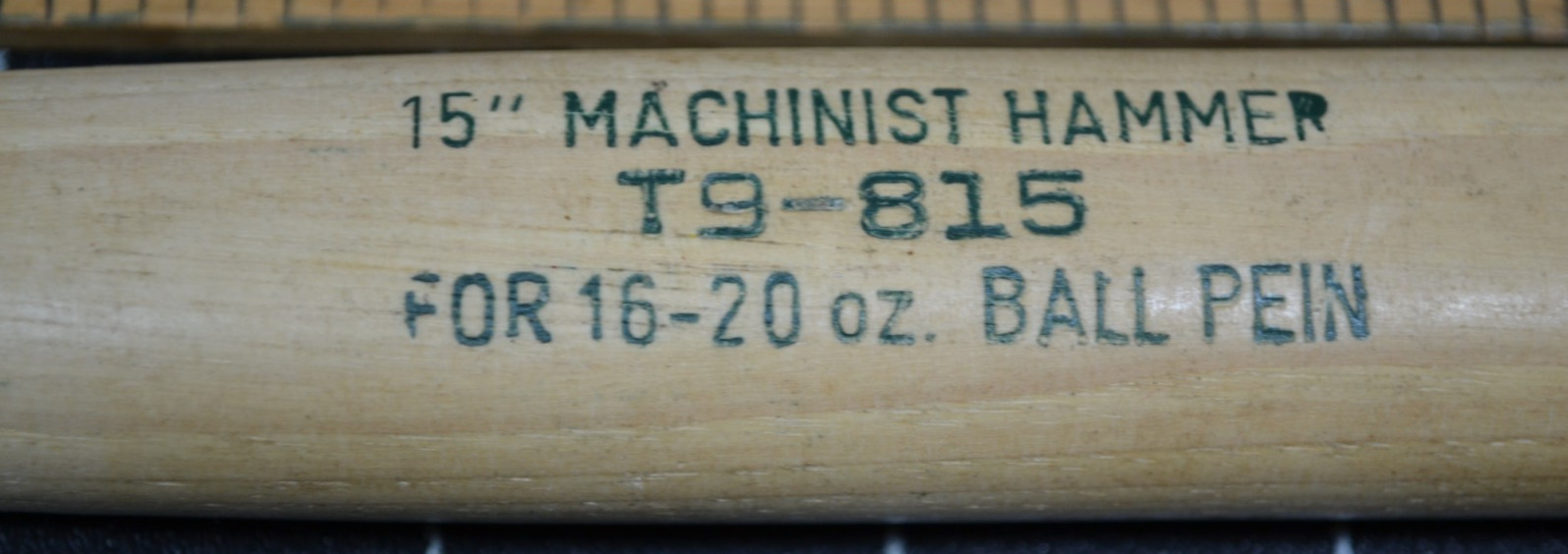 PRIDE OF KENTUCKY – BELKNAP INCORPORATED – 15″ MACHINIST HAMMER HANDLE – NOS