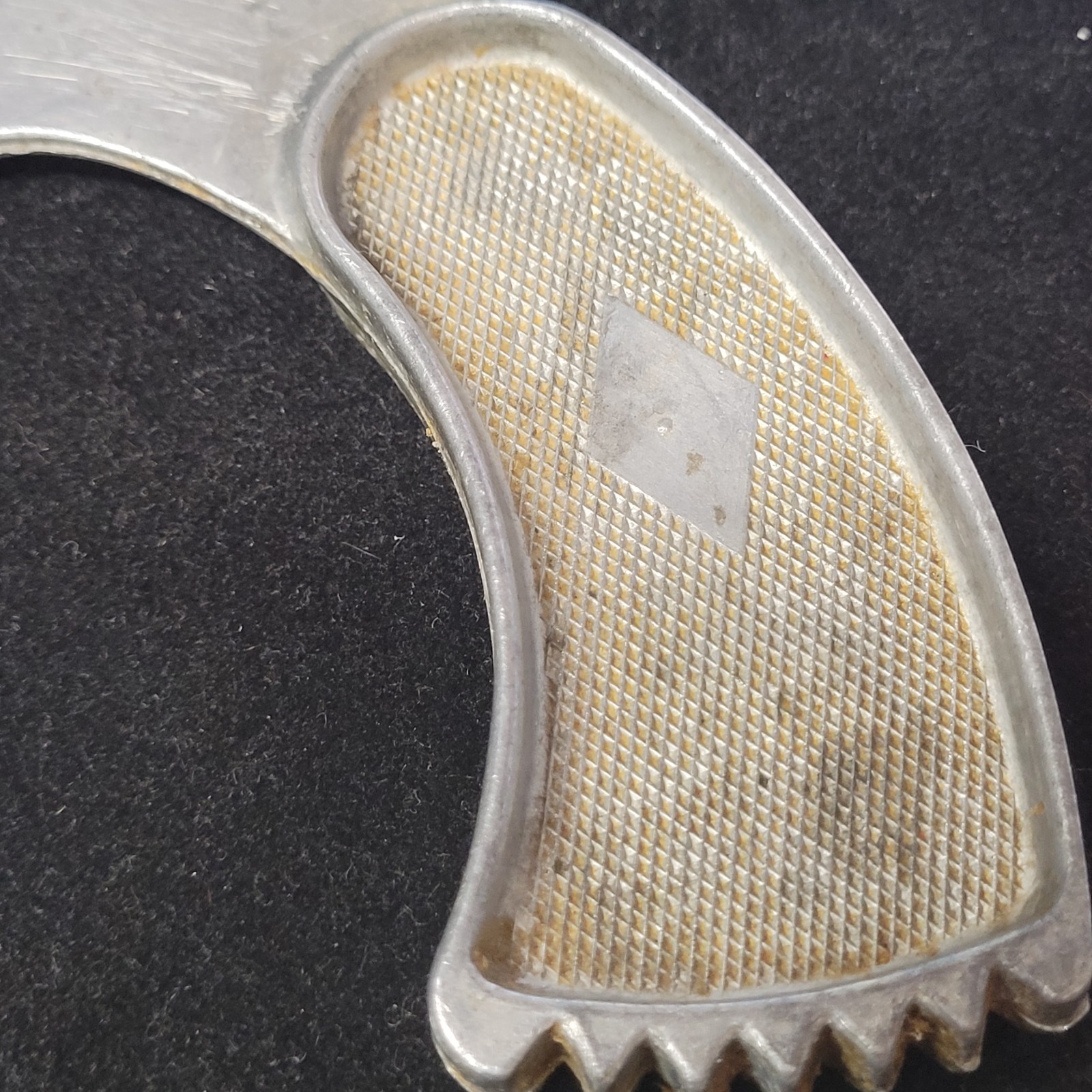 Farmers CO OP Creamery Ass’n Golden Nuggey Butter Avoca IA MH aluminum saw