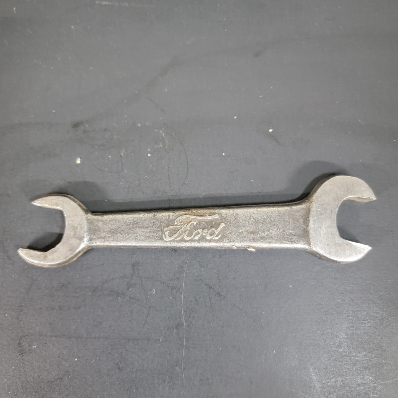 Antique Ford 1 and 2 Script Open End Wrench T-1917
