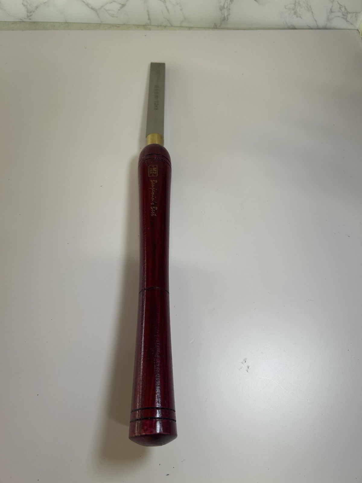 Vintage BENJAMIN’S BEST M2-HSS Wooden Handle Wood Working Tool