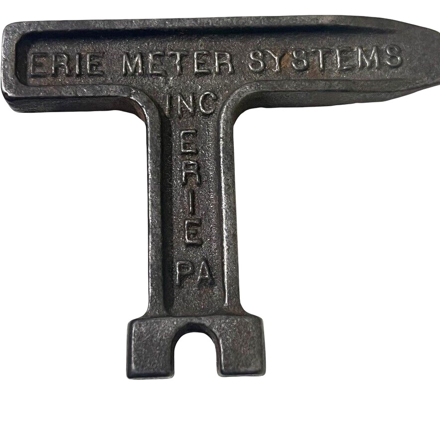 Erie Meter Systems Inc Erie PA B4-523 Key 3-1/8″ Tall x 4″ Wide Vintage