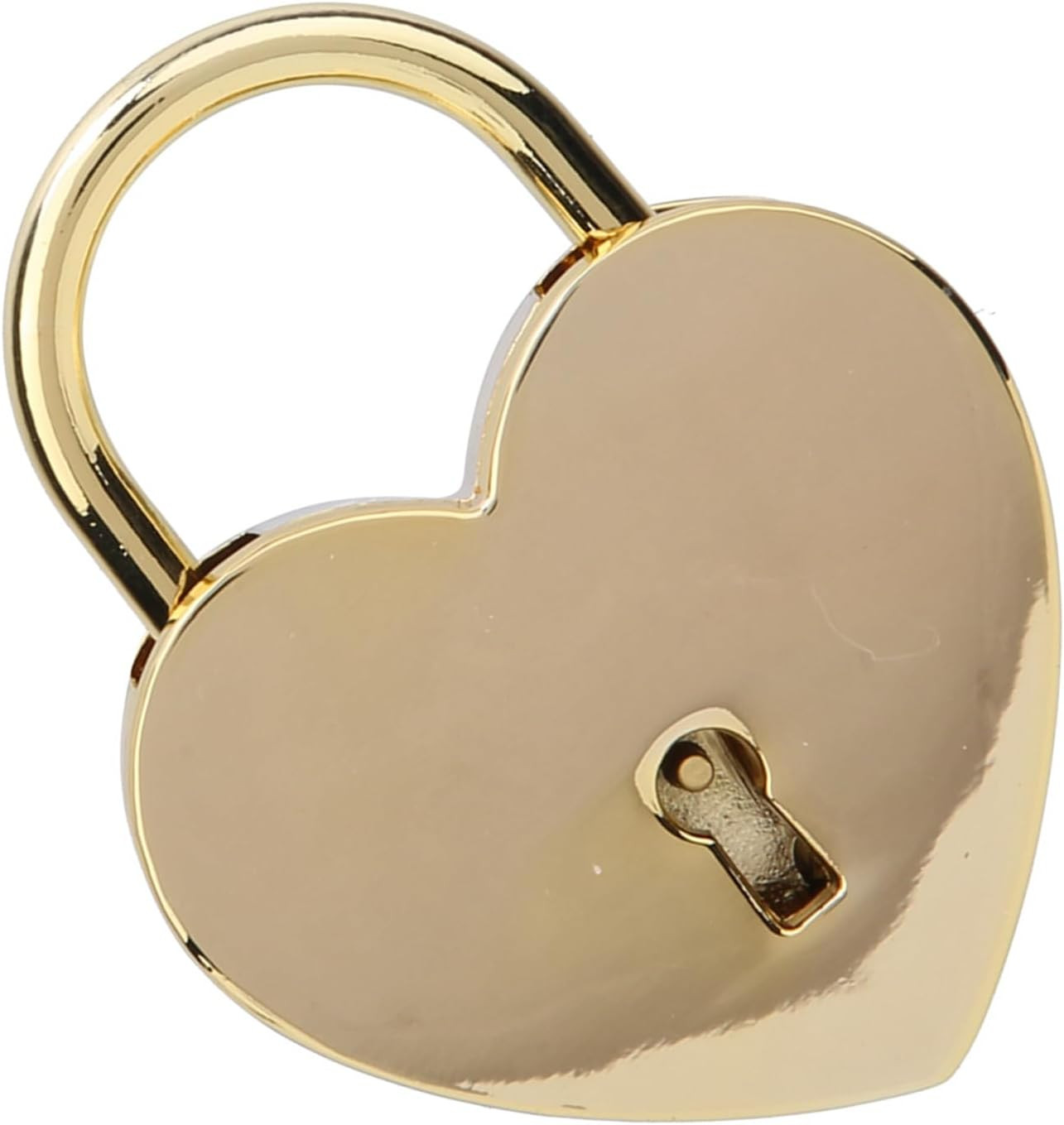 Heart Lock and Key, Metal Love Lock, Heart Padlock, 45X59 Mm Mini Diary