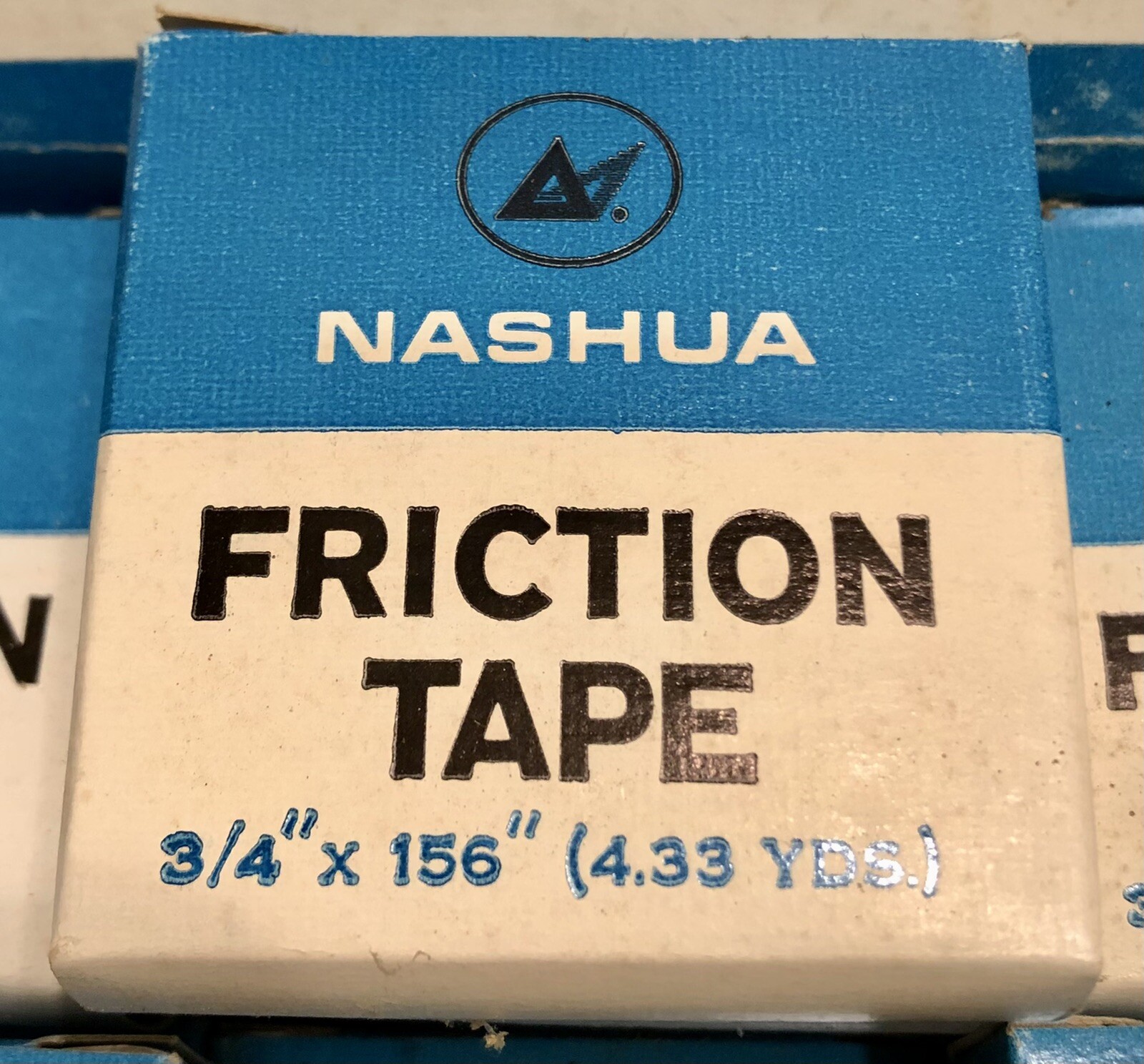 Vintage Dutch Brand Friction Tape Dealer Store Display 16 Rolls NOS