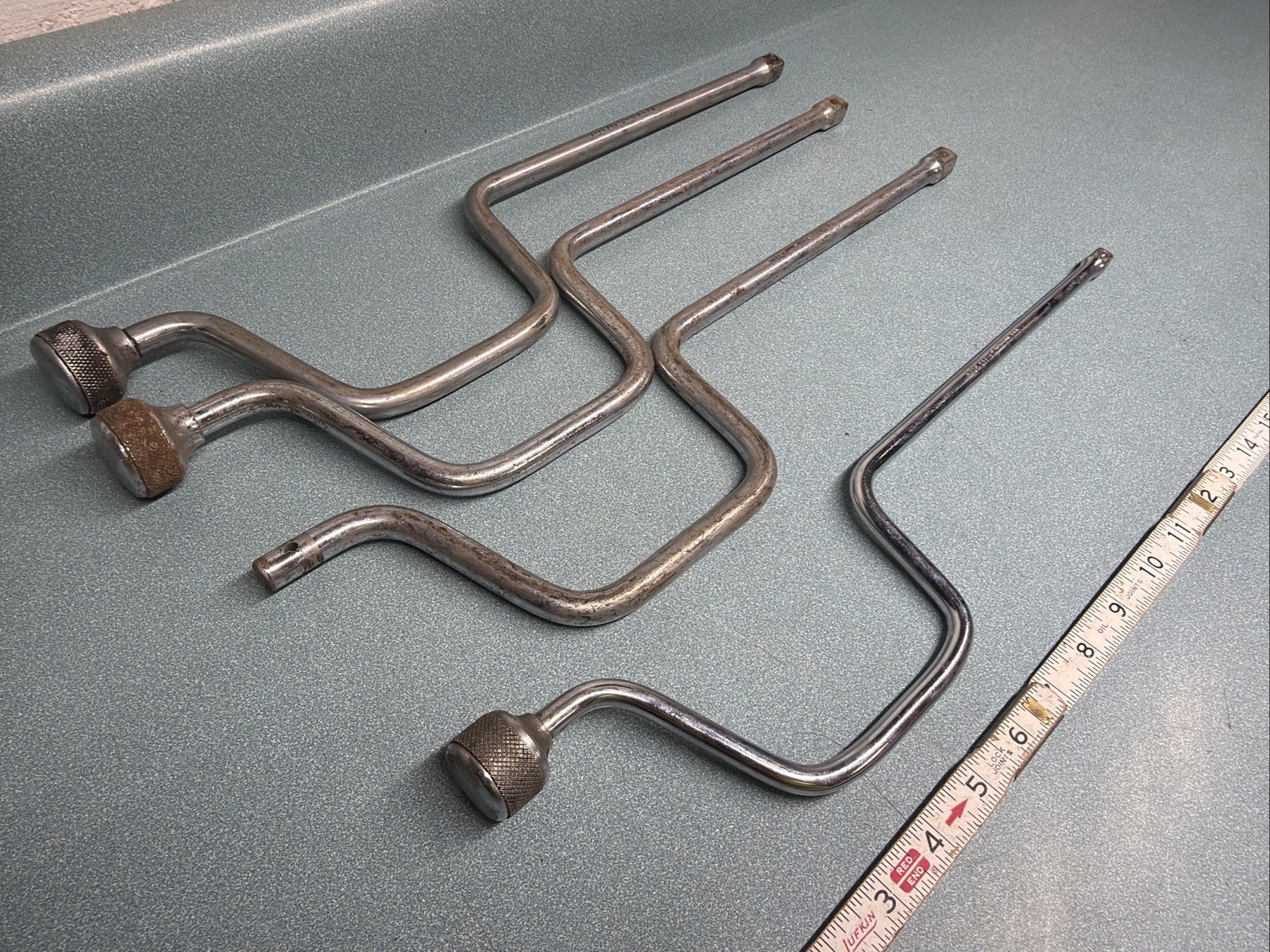 Proto 5480 1/2” (QTY 3) and 5280 3/8″ (QTY 1) Drive Speed Handle Wrench USA