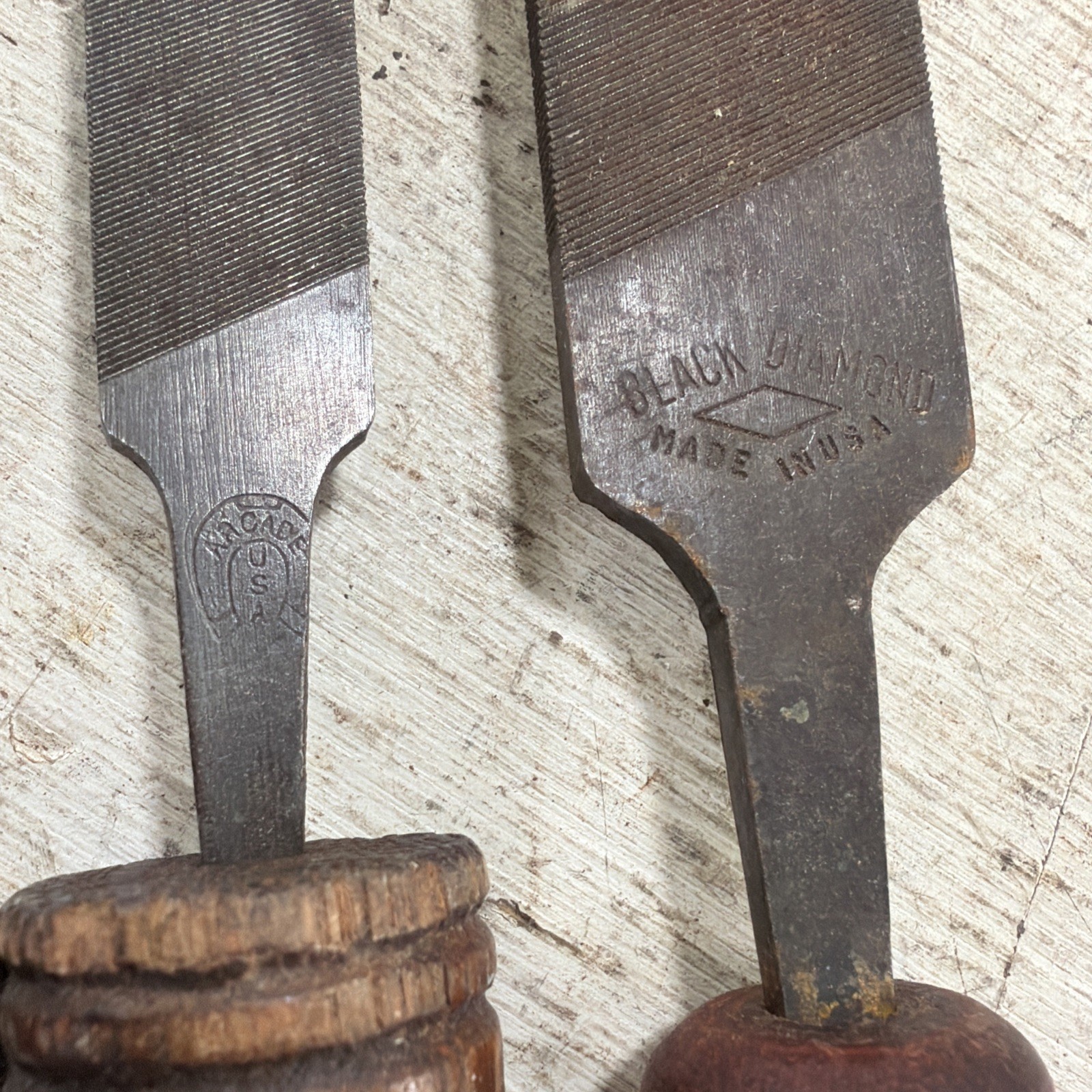 13-Antique Vintage Tools Metal MACHINIST BLACKSMITH Files Rasps Wood Nicholson