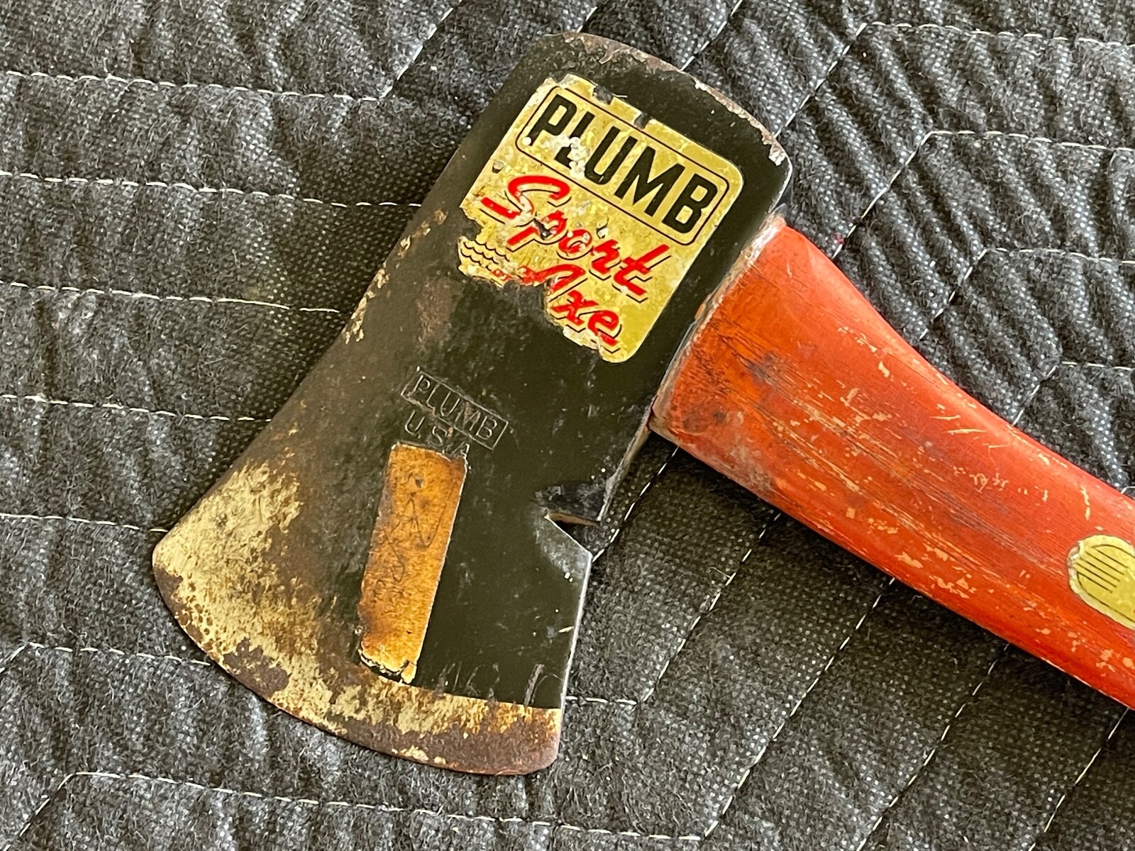 PLUMB Sport Axe Made in USA W/ Sheath