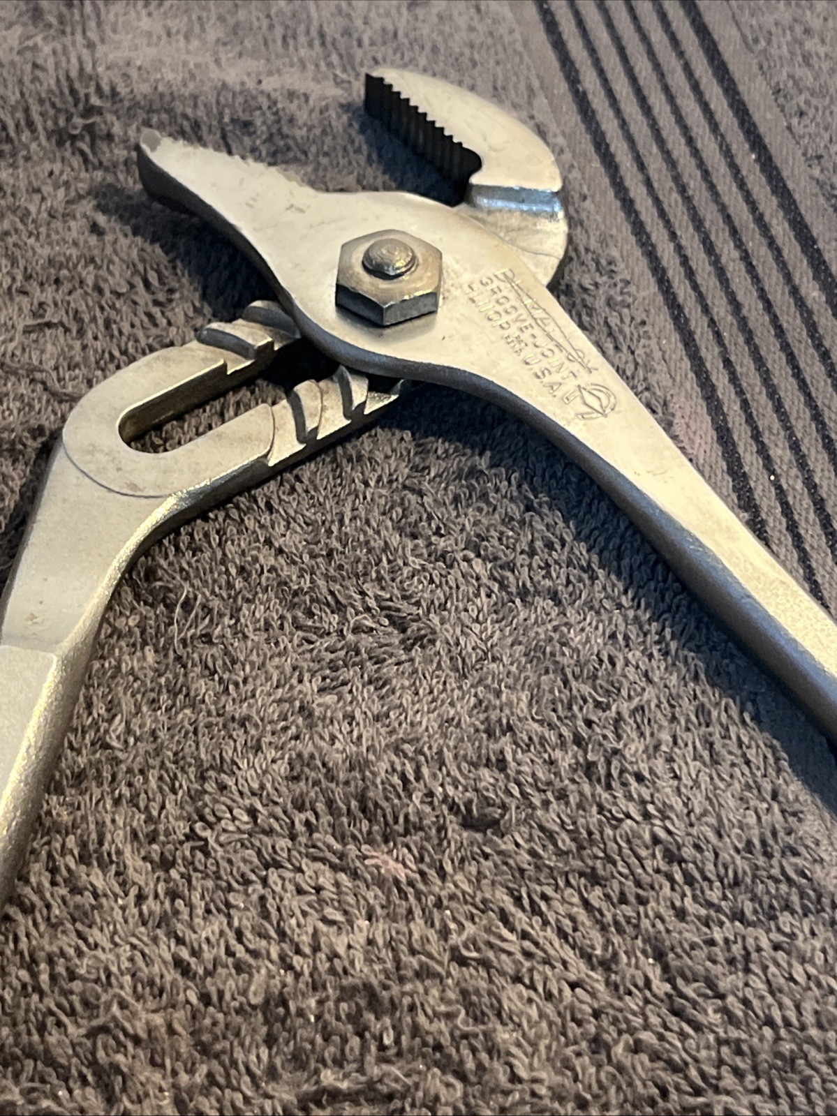 Vtg. Diamalloy & Diamond Pliers HL110P HL112P & 8″ Slip Joint