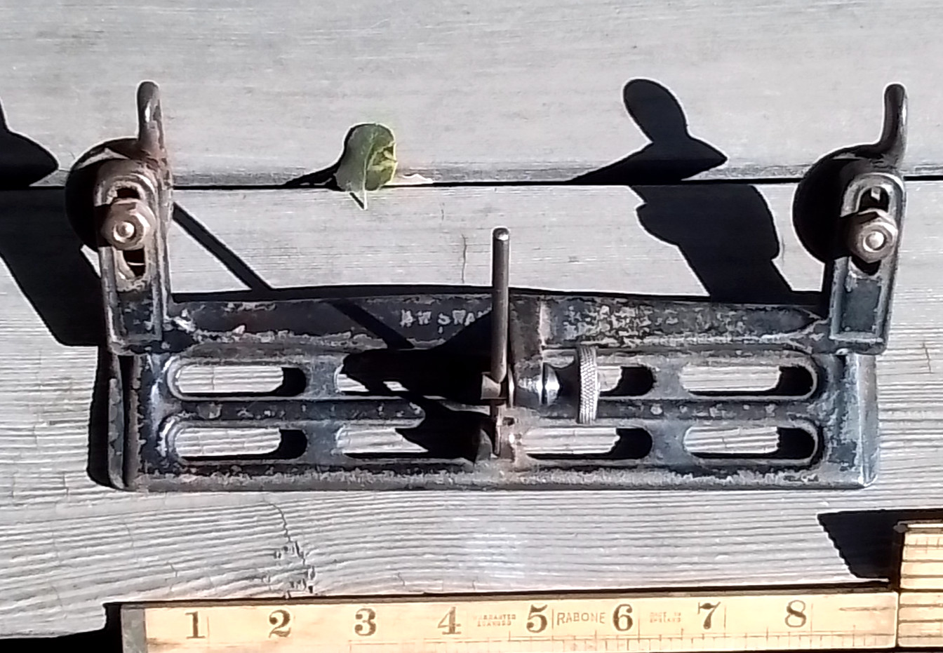 MILLERS FALLS No.88 FENCE for Carpenter’s Jointer Plane ☆ Langdon Mitre Box Co.