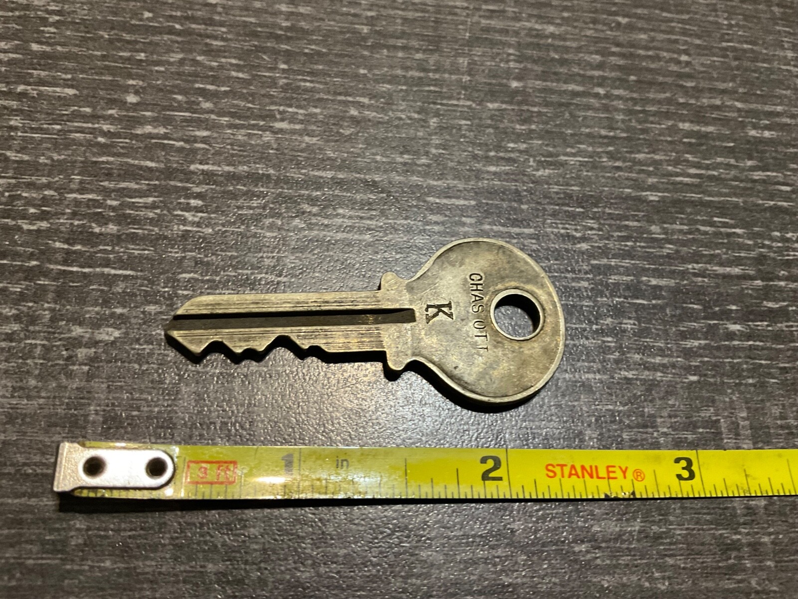 Rare Vintage Graham MFG CO Key Derby Conn. U.S.A.