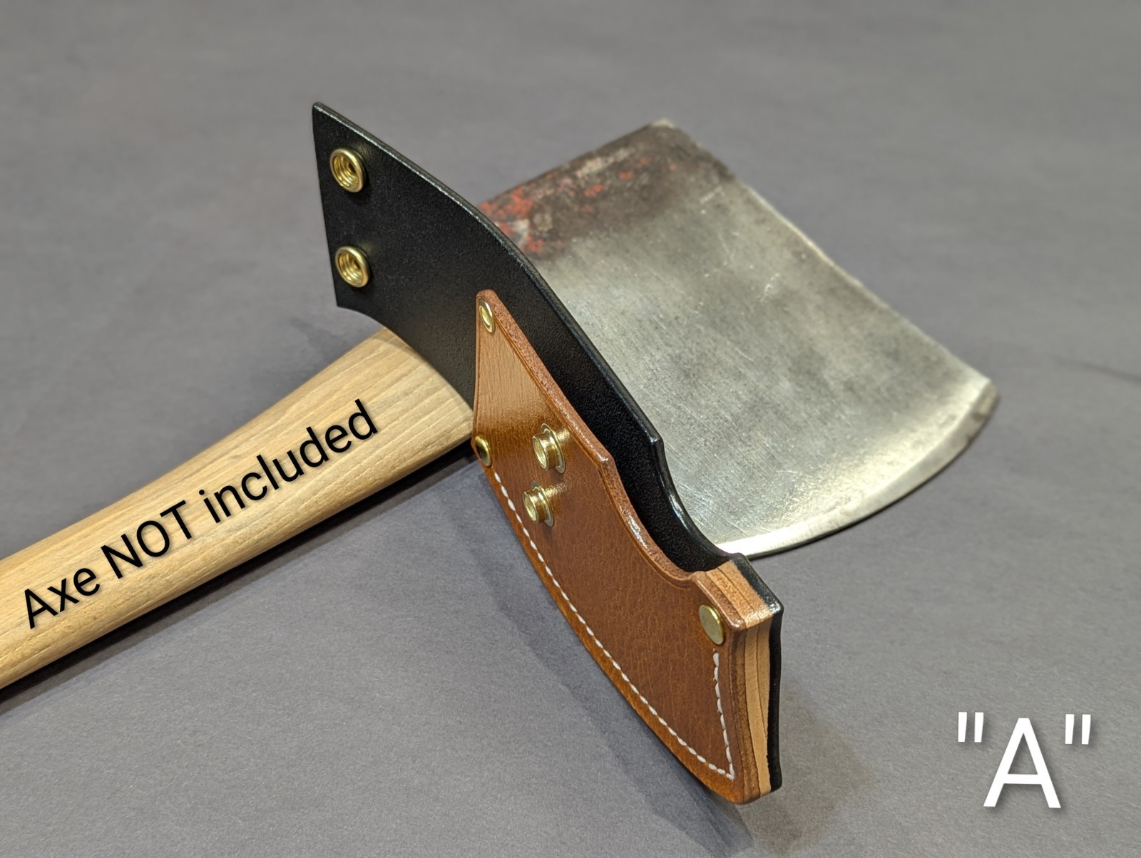 Kelly Dandenong (Australia) Tassie Axe Handmade Leather Axe Mask “Only” Read Des