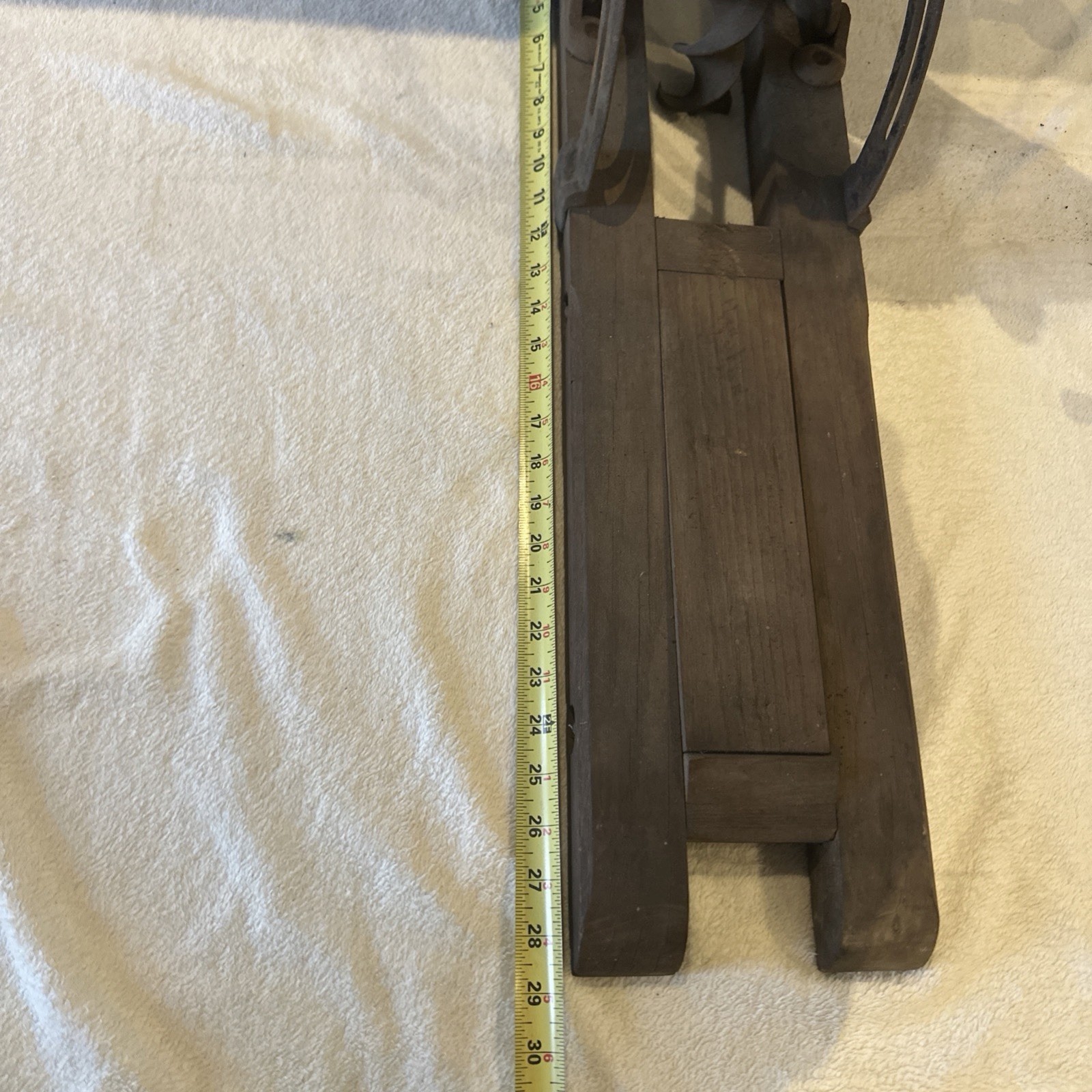 Antique Vintage Foldable James Swan Co Boring Machine-Barn Beam Drill – See Desc