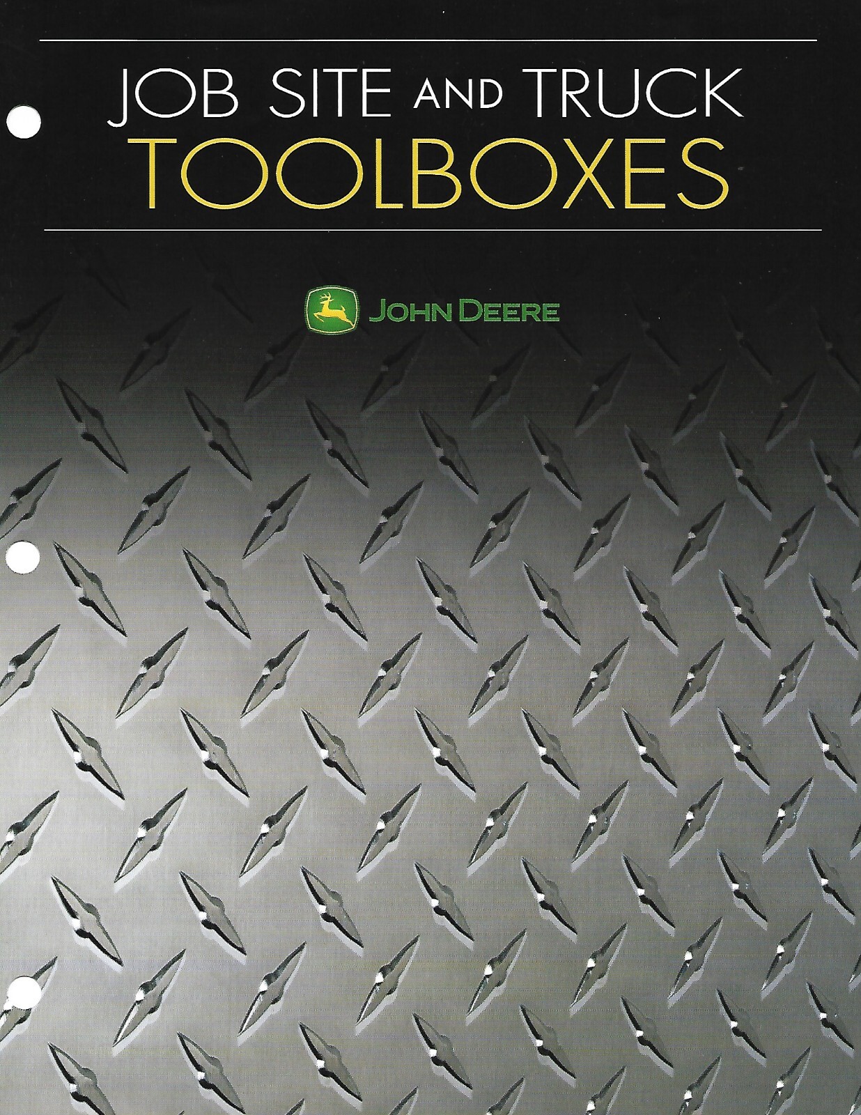 Brochure – John Deere – Toolboxes – Job Site Truck – c2003 (TL268)