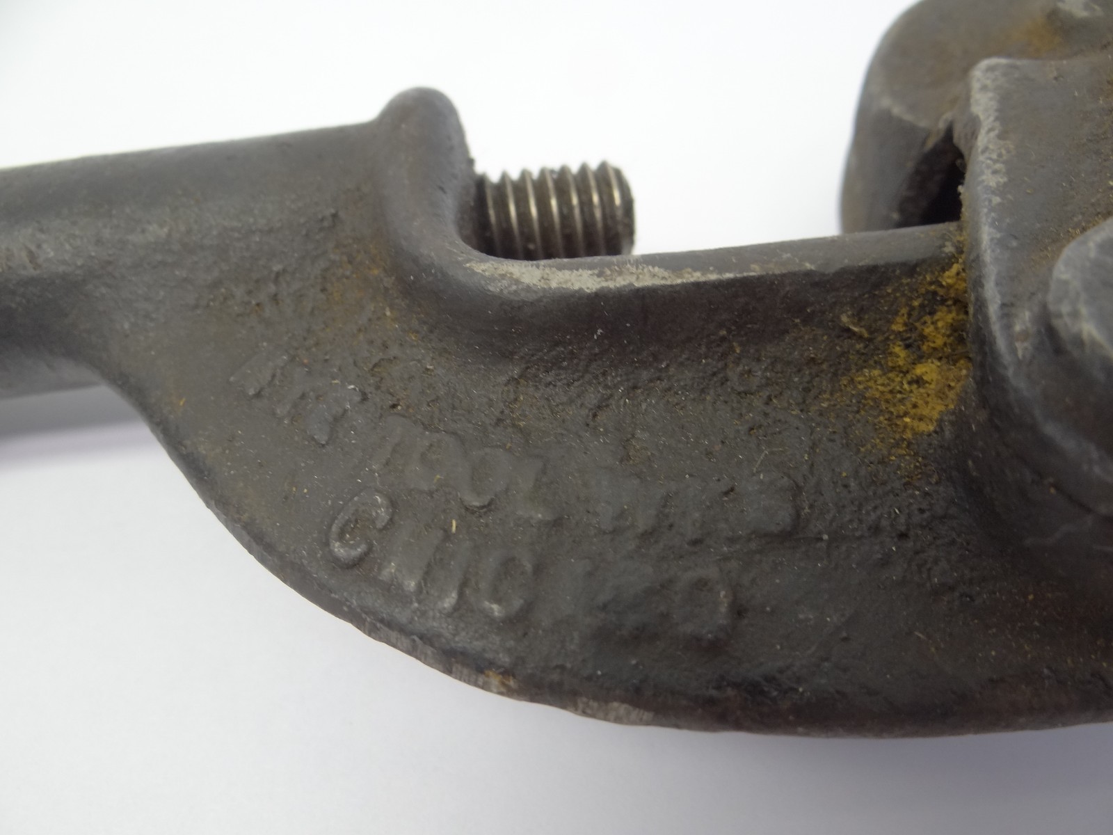 Vintage Used Old NYE Tool Works No 1 Chicago Tube Pipe Cutter Heavy Duty