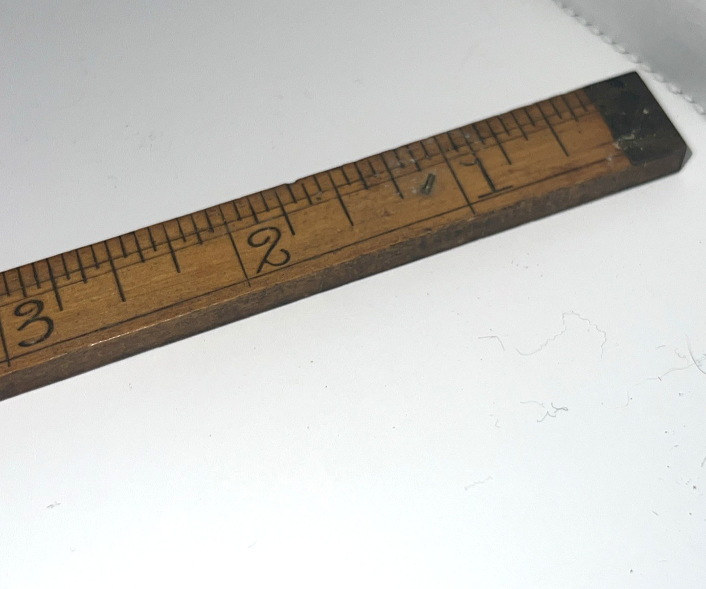 Vintage C.S. Co. Chapin-Stephens No. 68 Folding Rule 24” Boxwood Brass Pre-Owned