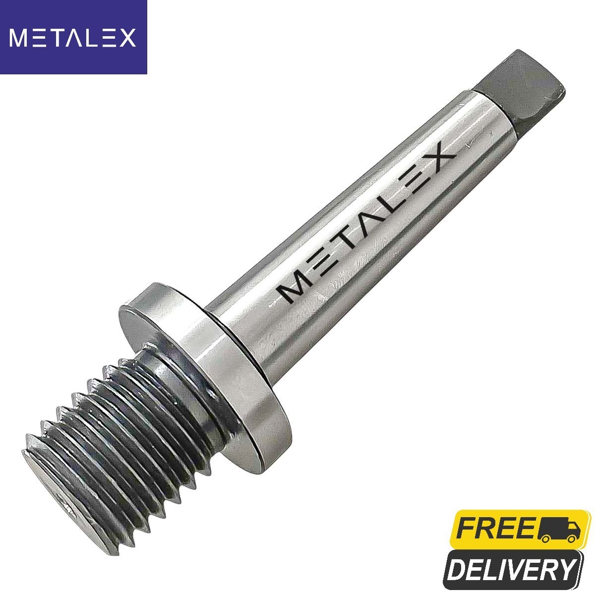 Heavy Duty Woodworking Live Tailstock Chuck Adapter Drill Chuck Arbor MT2 – 1″x8