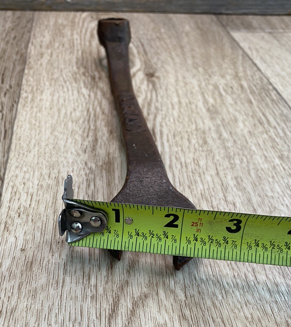 Antique Marion Wrench Vintage Old Tool 1 inch Opening, 9 1/2 inch Length
