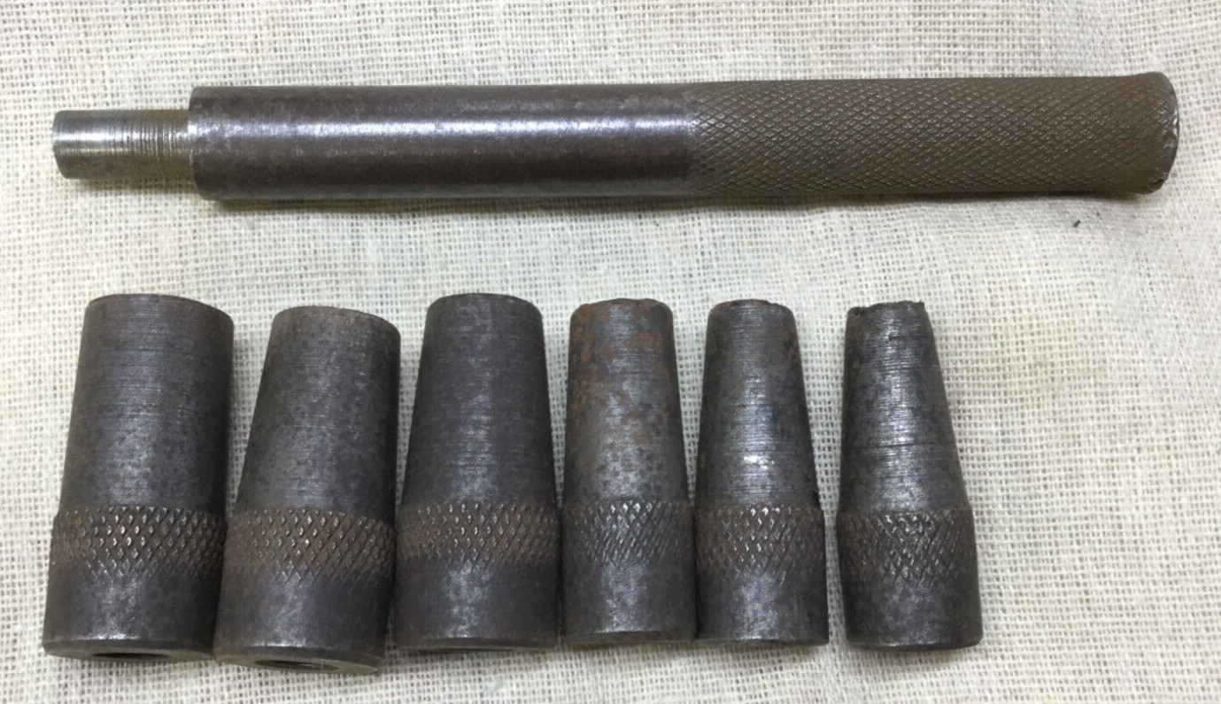 Hollow Punch Set Leather Paper Craft Art Gift Create Vintage Made in USA