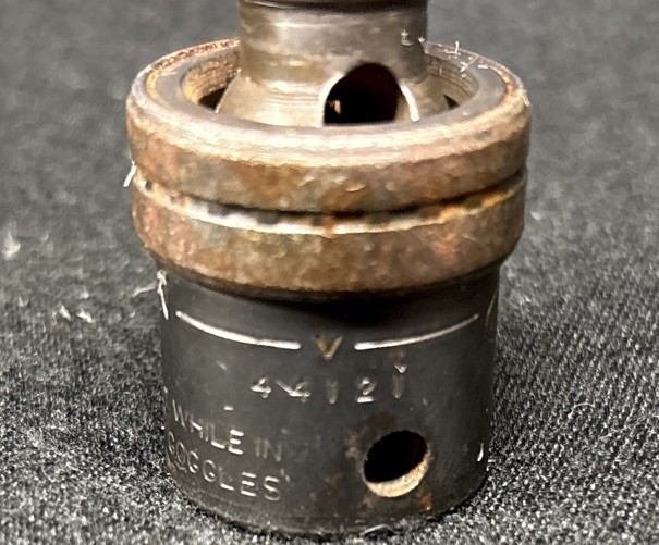 Vintage Craftsman Swivel Impact Socket 3/8″ Drive =V= Series Black Oxide USA