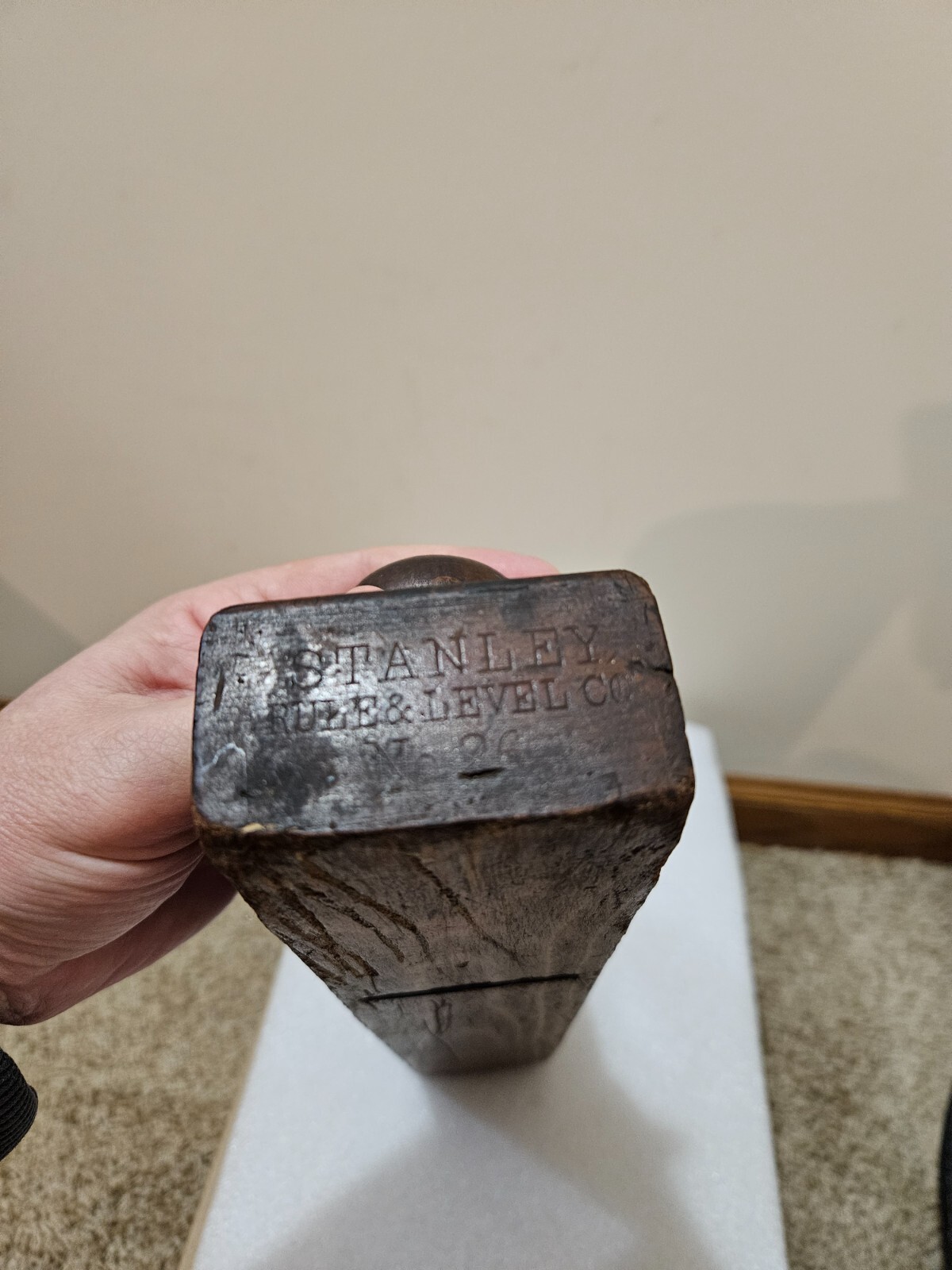 Vintage Stanley Rule & Level Co. No 26 Traditional 15″ Wood Plane