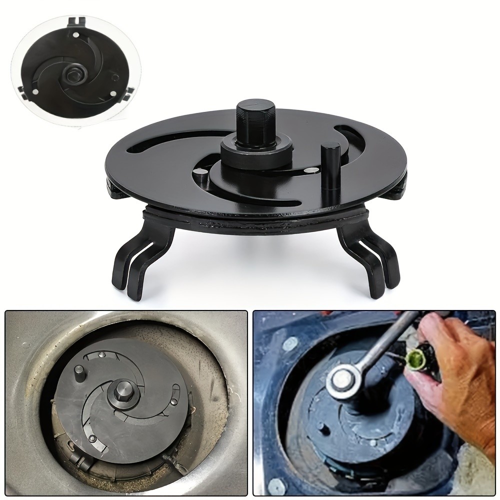 Portable Easy to Use Adjustable Fuel Tank Cap Wrench Pump Lock Ring Removal Tool