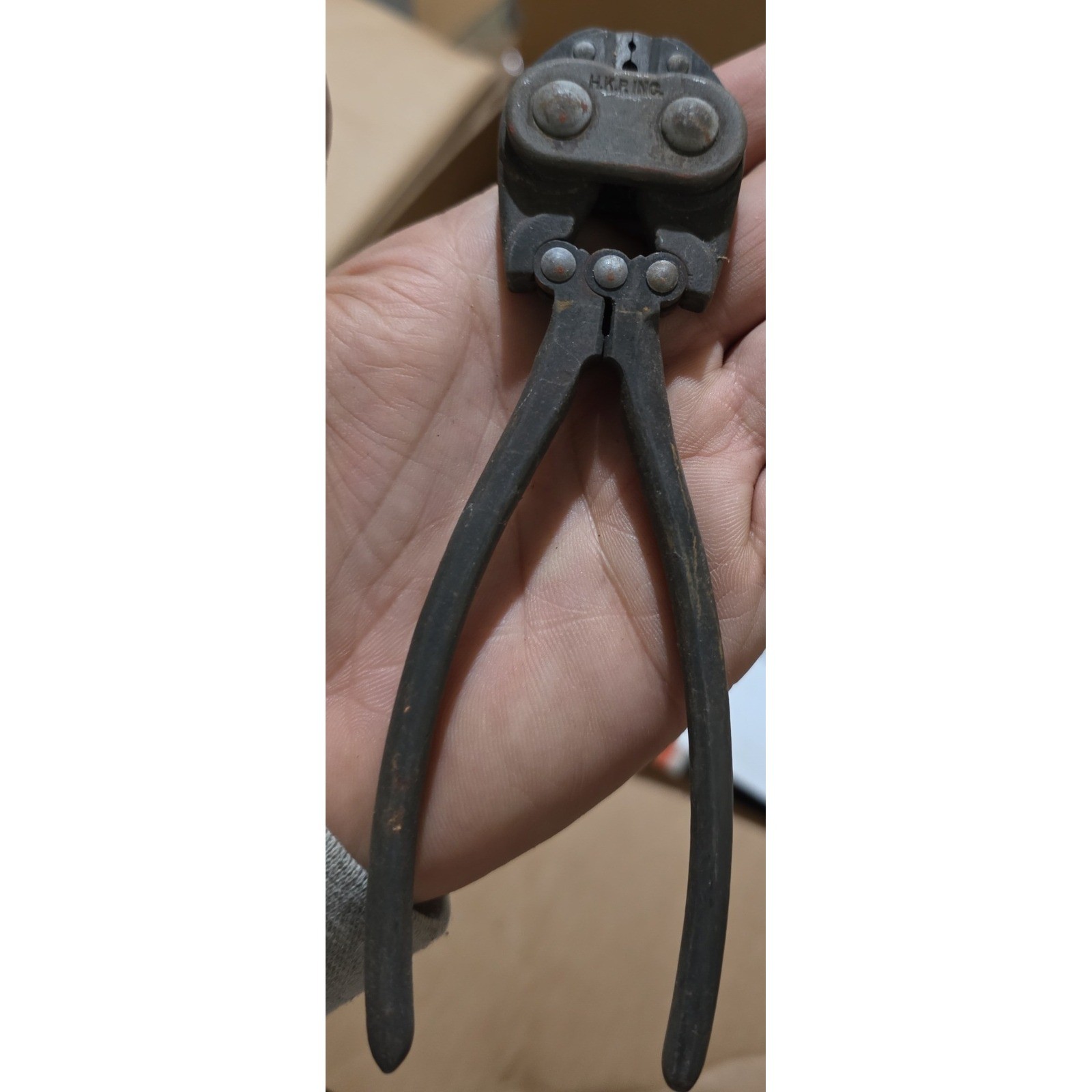 Vintage Bell System B H.K. Porter HKP Inc Crimping Tool Telephone Lineman Tool