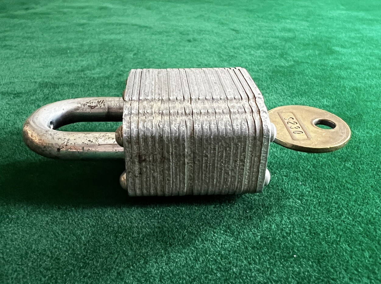 Montgomery Ward Padlock with Key