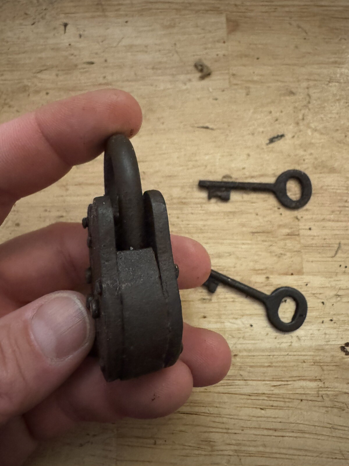 Winchester Padlock Key Set Gunsmith Lock 1.5LB+ Blacksmith Gun Rifles Collector