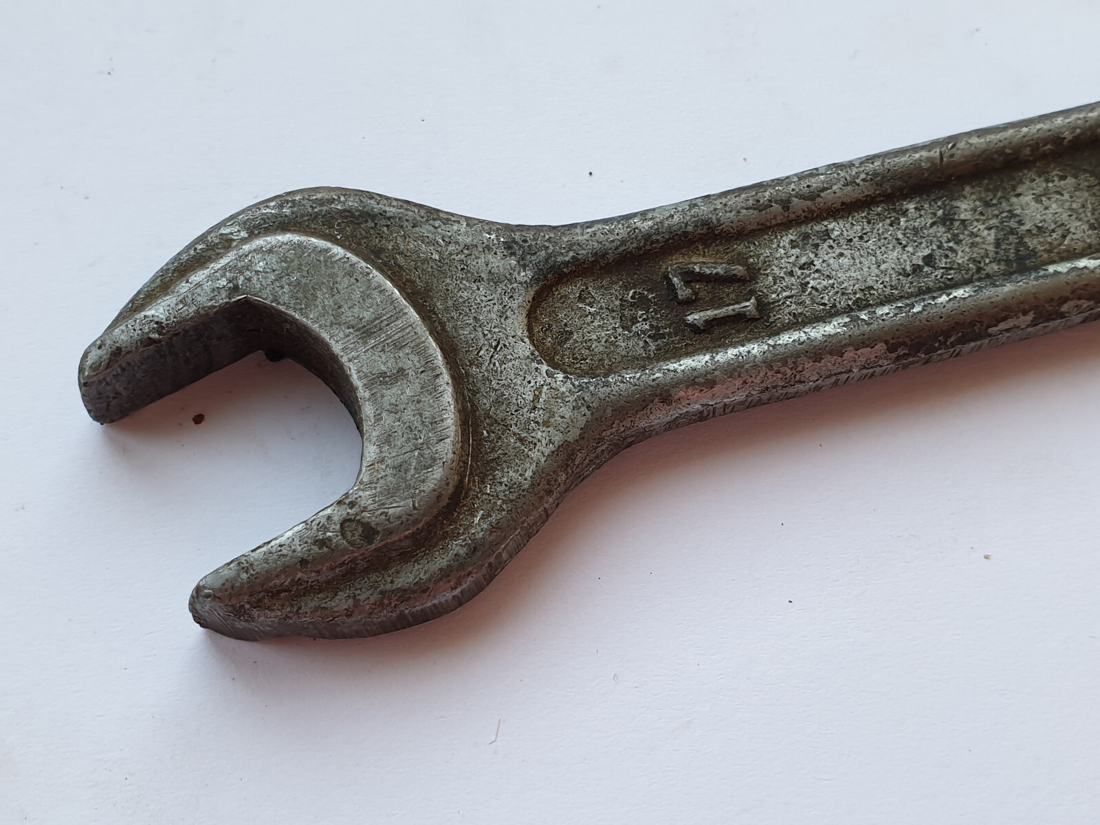 SOVIET VINTAGE WRENCH MADE IN USSR – 19mm x 17mm – OPEN ENDED SPANNER