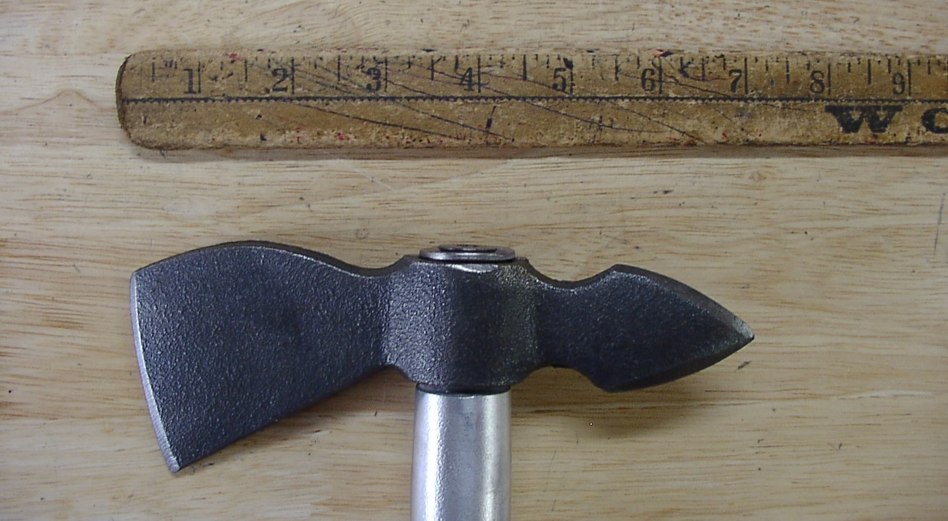 Unusual Hatchet,1lb.15oz,6-3/4″ Head,Aluminum Alloy Hollow Handle,Throwing Axe?