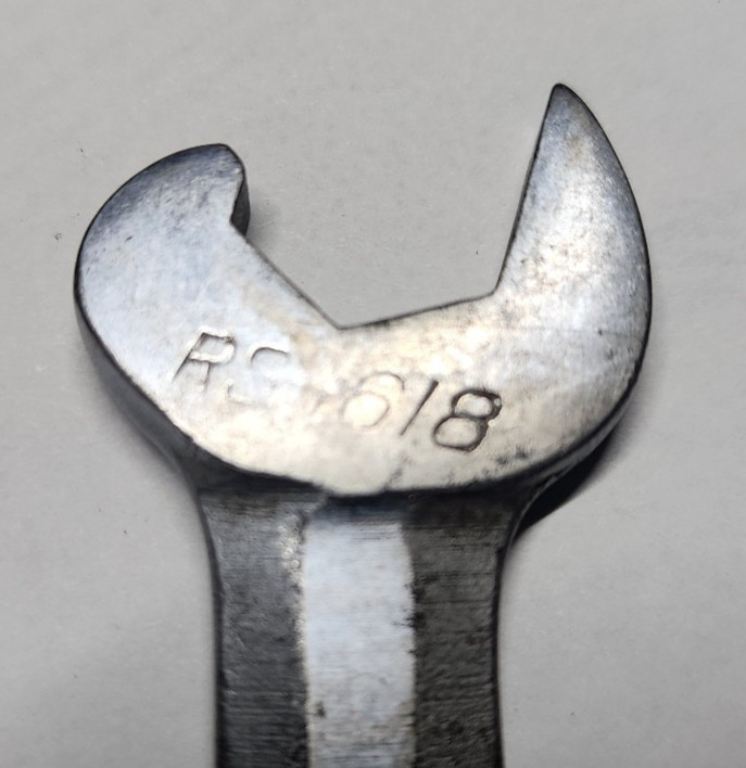 1937 (?) Blue Point Supreme Speed Wrench RS-1618 1/2-9/16