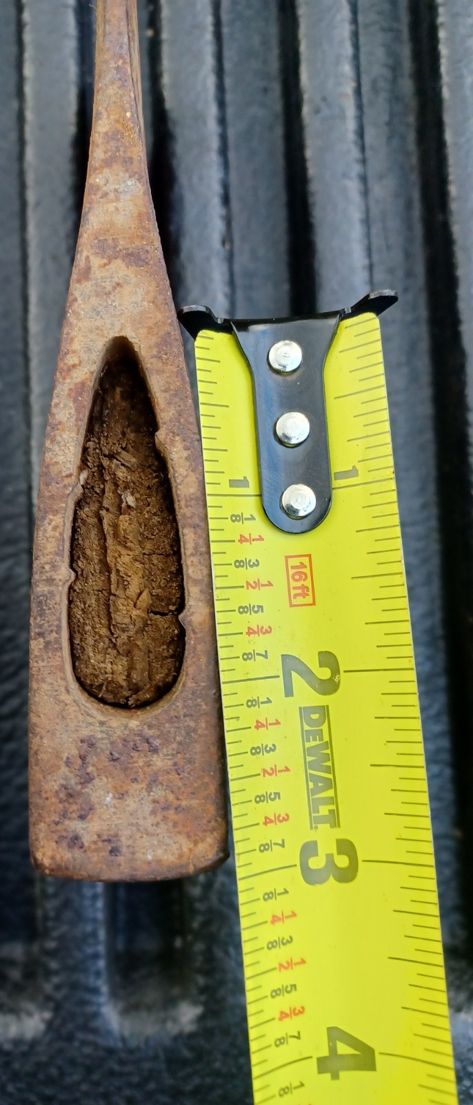 True Temper Kelly Works Vintage 2.25lb Dayton Boys Axe Head 4 Eye Ridges Nice!!!