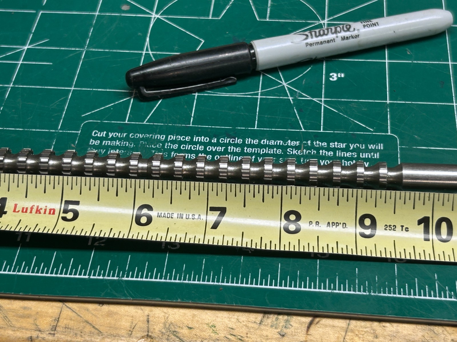 Cutter HmGdcB h Mercury Broach Hob Spline Pull Broach NAS 580 – 32 – 15