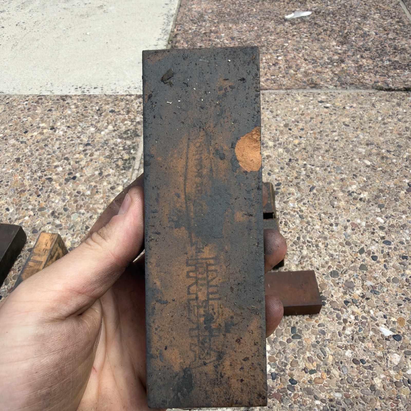 Job Lot Of Branded INDIA oilstones Sharpening Stones / Oilstones #4
