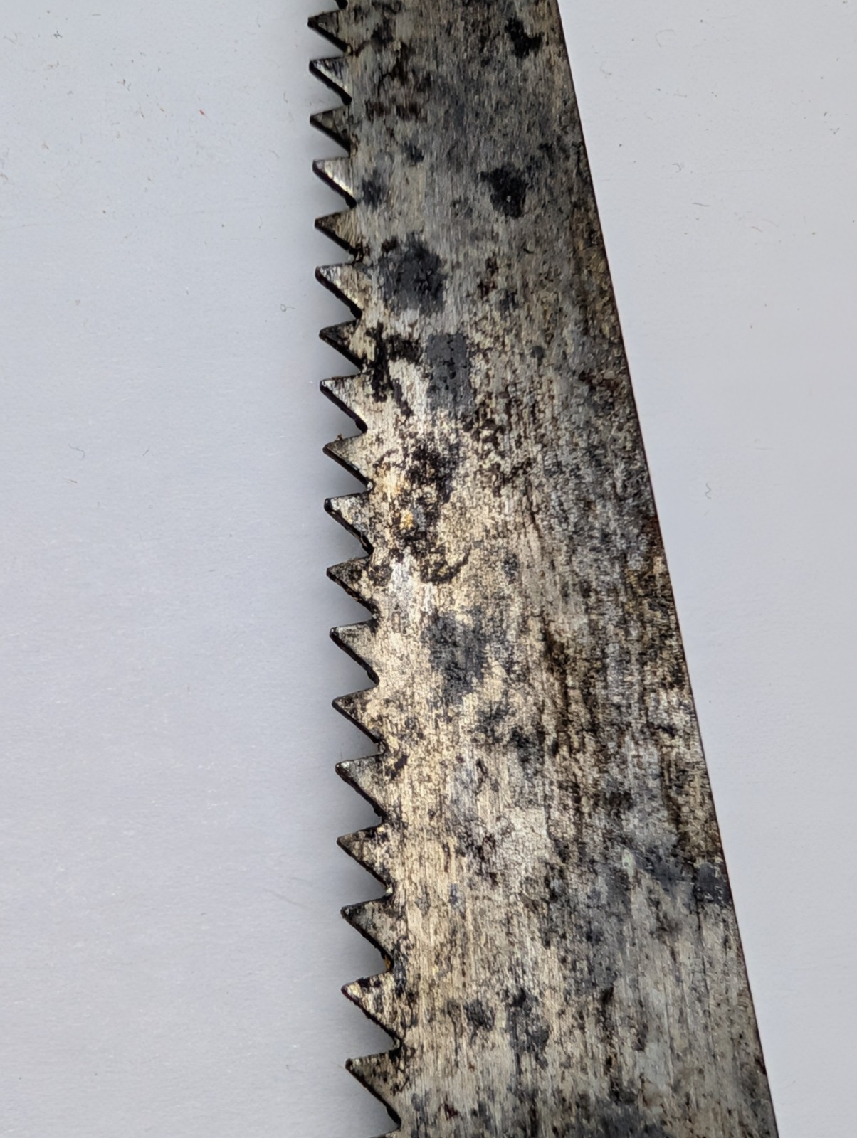 Vintage Keyhole Saw/Compass Saw Antique Hand Tool Industrial Decor 9 1/2″ Blade