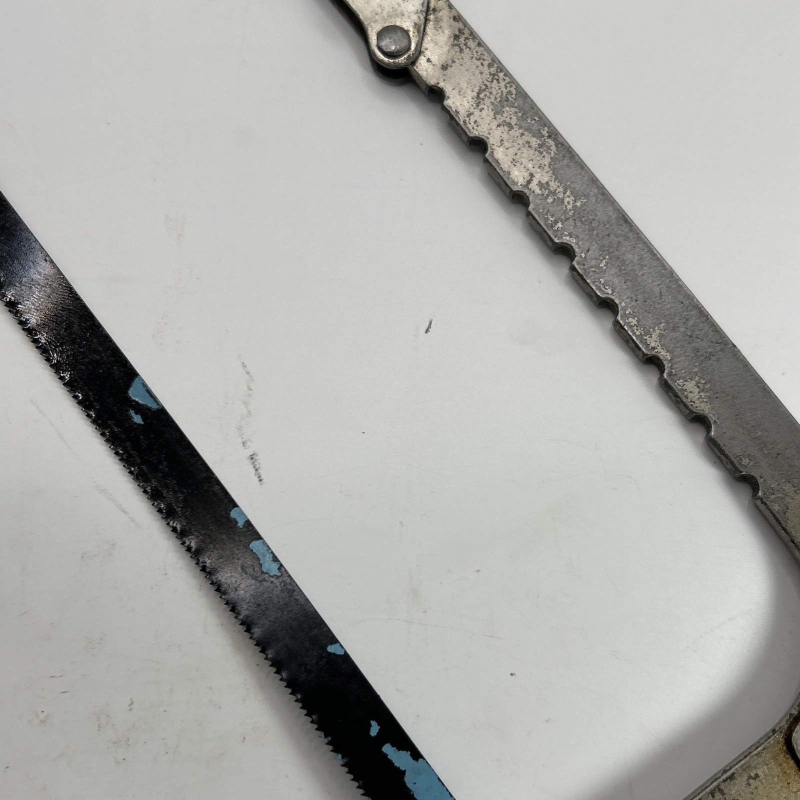 Vtg Viking The Forsberg Mfg Co. Steel Hacksaw Metal Fretsaw 12 inch. Bridgeport