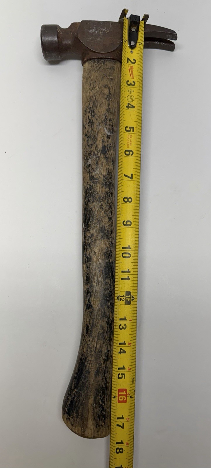Vintage 2LB Framing Hammer With Magnetic Nail Starter