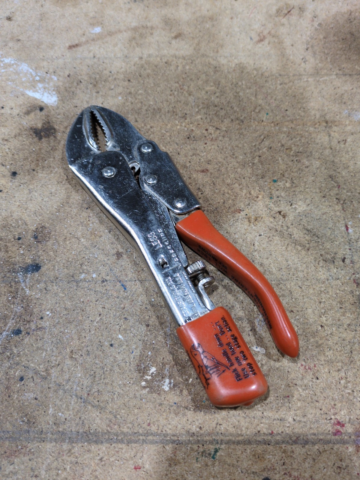 Vintage Leverage Tools Inc. LeverWrench Locking Pliers #6 Nebraska USA