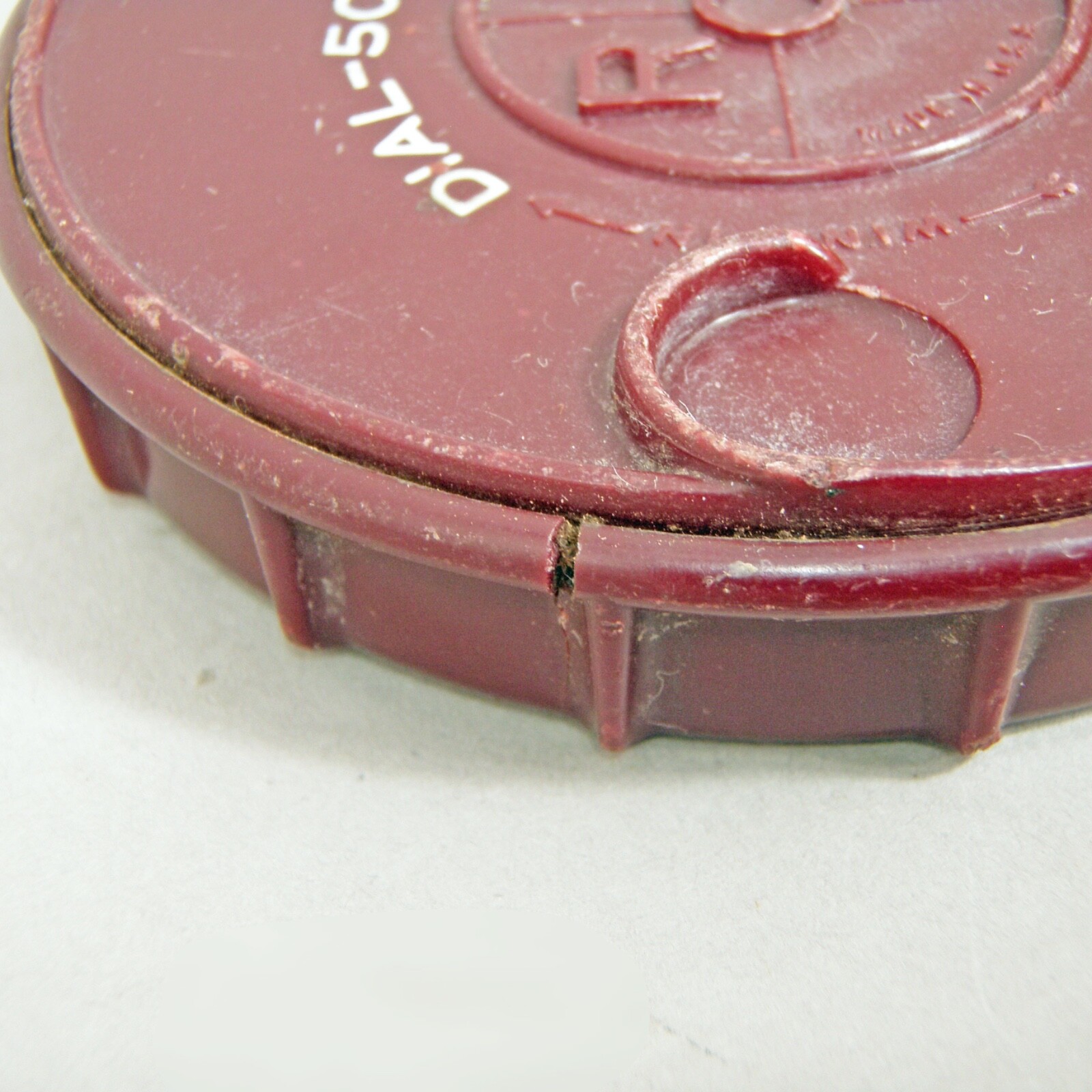 HTF Vintage ROE Dial-50 Tape Measure – Patent Applied For – Good Used Condition