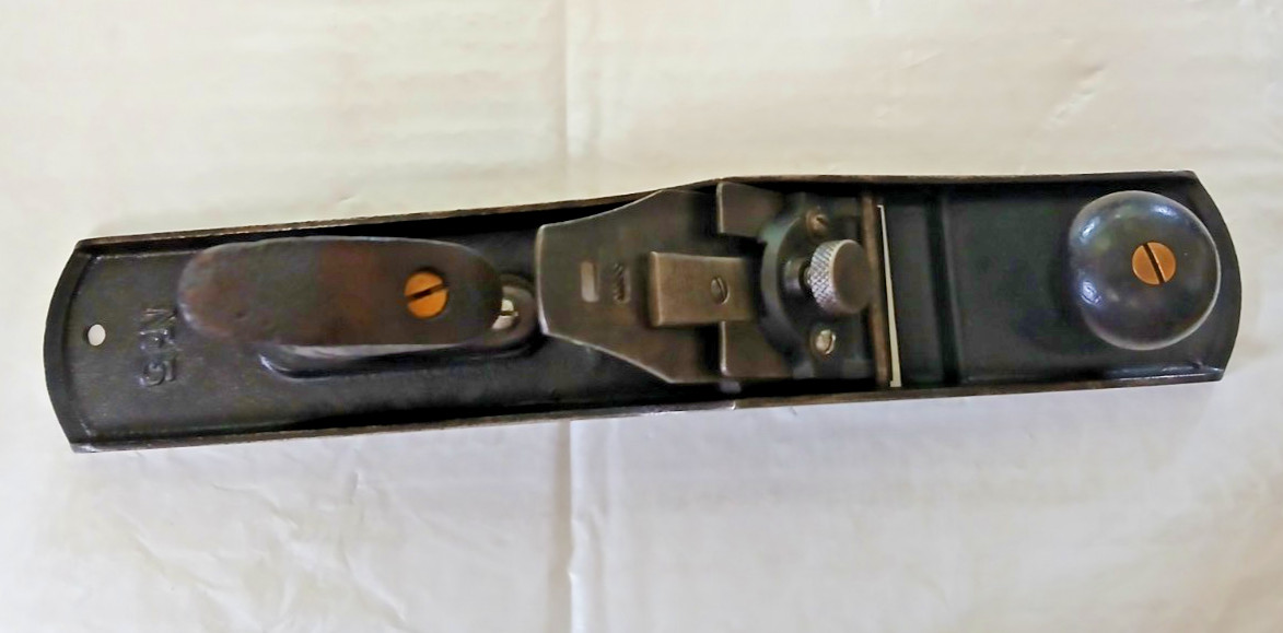Antique Gage no#5 Corrugated Bottom Plane “OVB” Self-Setting Plane