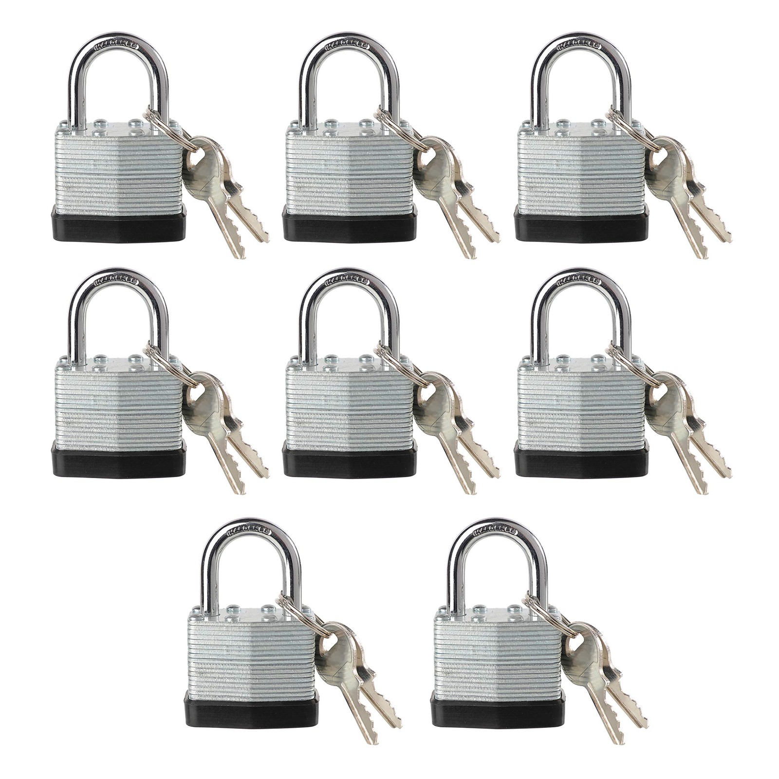 Lock, Laminated Steel Keyed Padlock, Keyed Alike Locks, Normal Shackle Padloc…